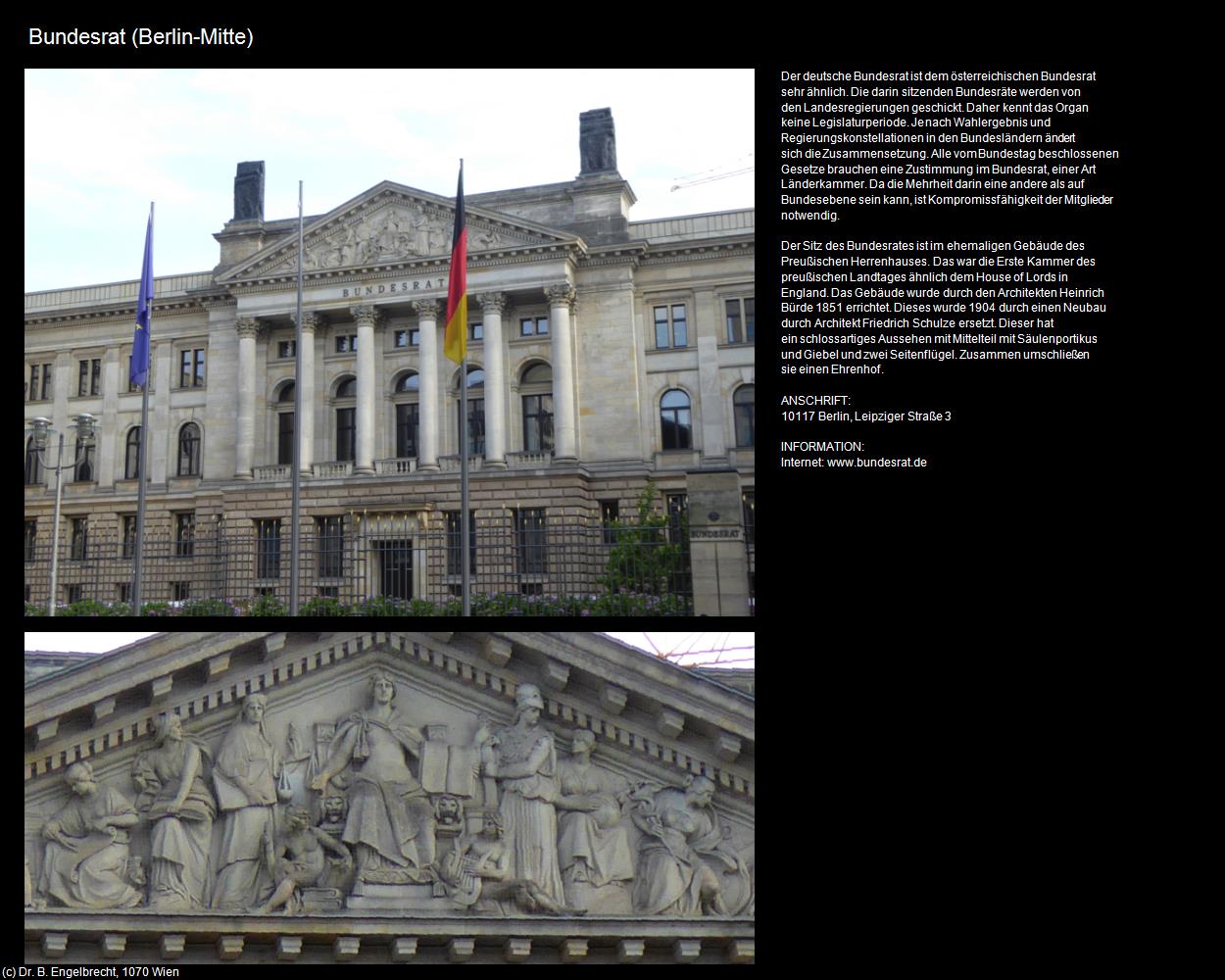 Bundesrat (Mitte) (Berlin (DEU-BE)) in BERLIN