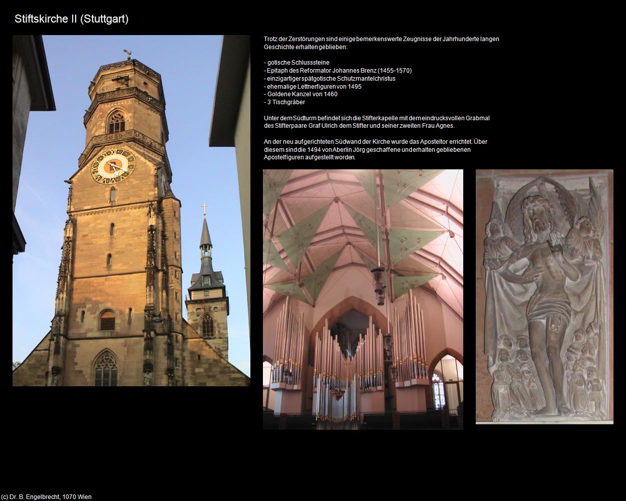 Stiftskirche II (Stuttgart) in Kulturatlas-BADEN-WÜRTTEMBERG