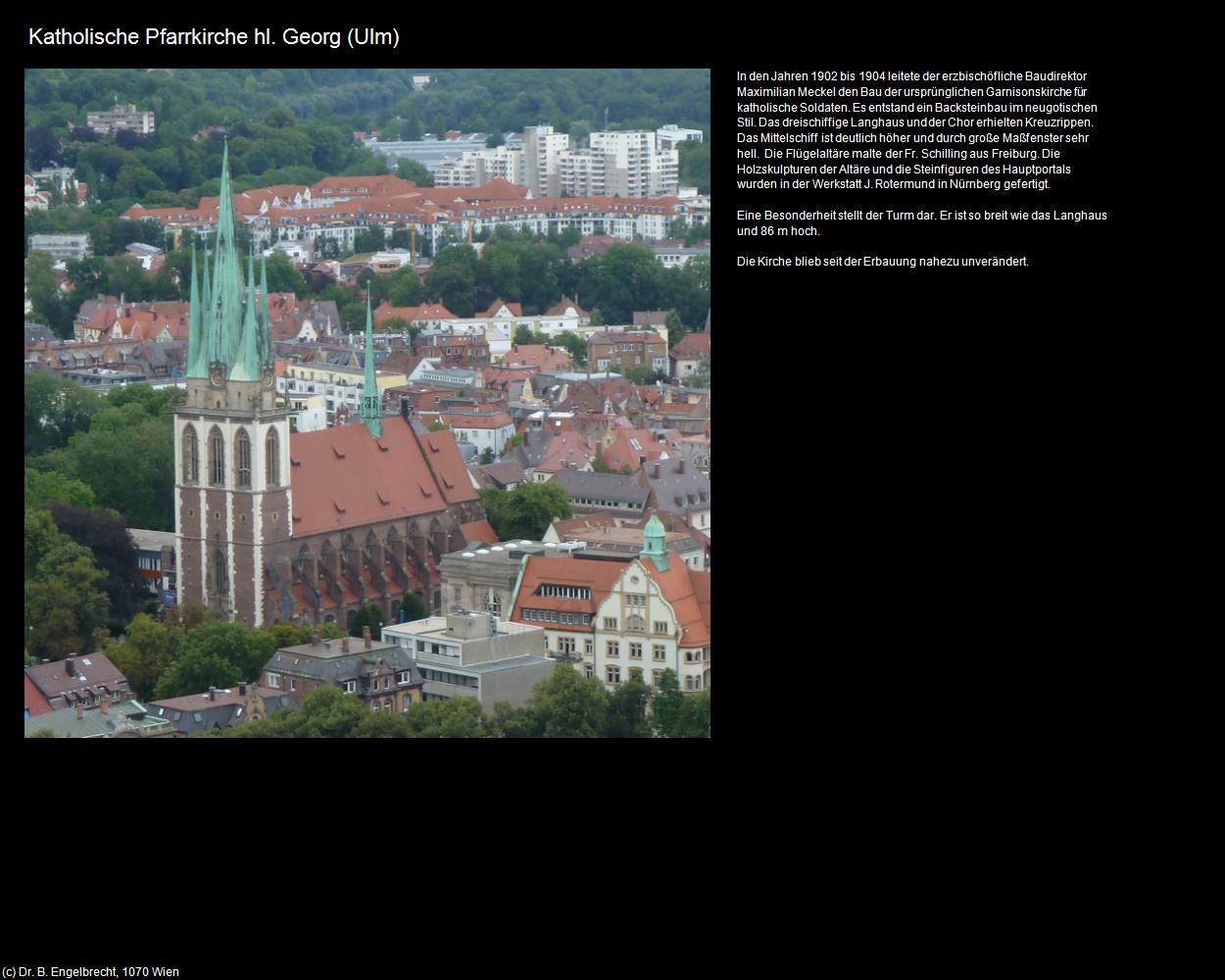 K.Pfk. hl. Georg (Ulm) in Kulturatlas-BADEN-WÜRTTEMBERG