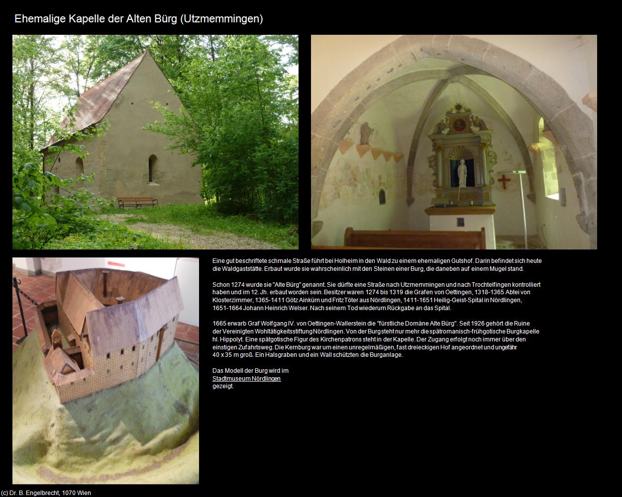 Ehem. Kapelle der Alten Bürg (Utzmemmingen) in Kulturatlas-BADEN-WÜRTTEMBERG(c)B.Engelbrecht