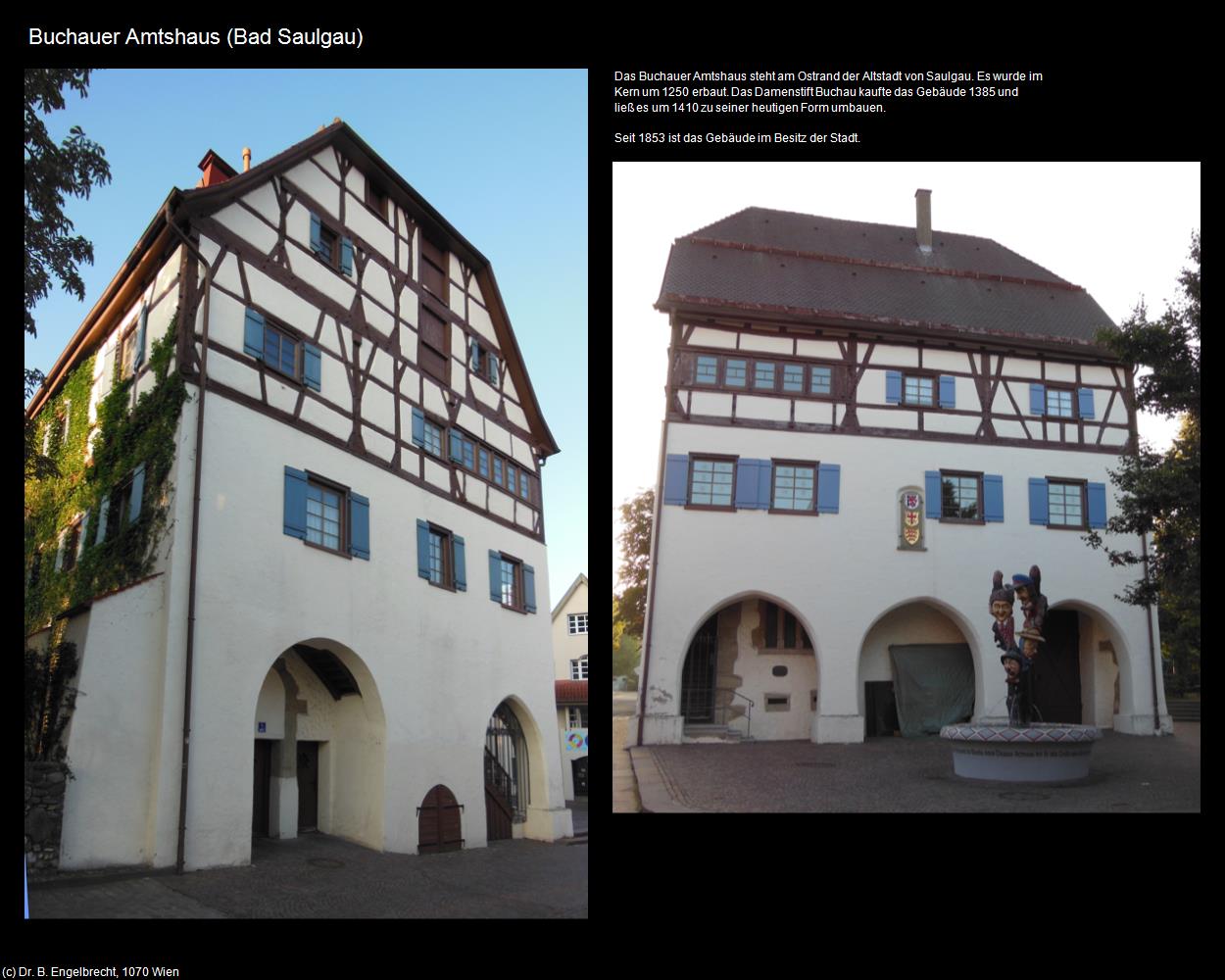 Buchauer Amtshaus (Bad Saulgau) in Kulturatlas-BADEN-WÜRTTEMBERG