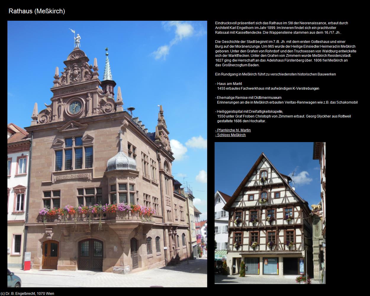 Rathaus  (Meßkirch) in Kulturatlas-BADEN-WÜRTTEMBERG(c)B.Engelbrecht