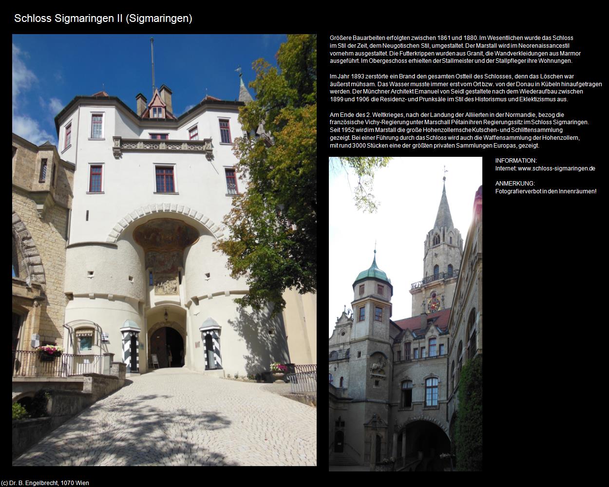 Schloss Sigmaringen II (Sigmaringen) in Kulturatlas-BADEN-WÜRTTEMBERG