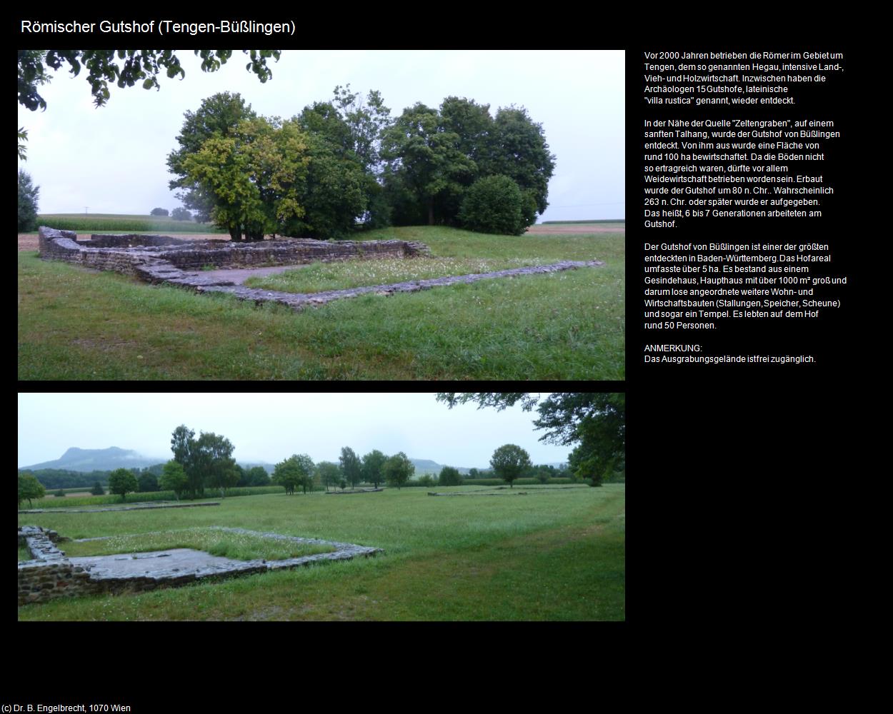 Römischer Gutshof (Büßlingen) (Tengen) in Kulturatlas-BADEN-WÜRTTEMBERG