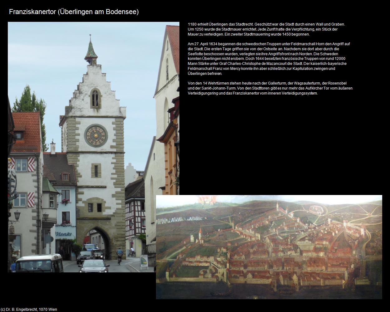 Franziskanertor (Überlingen am Bodensee) in Kulturatlas-BADEN-WÜRTTEMBERG