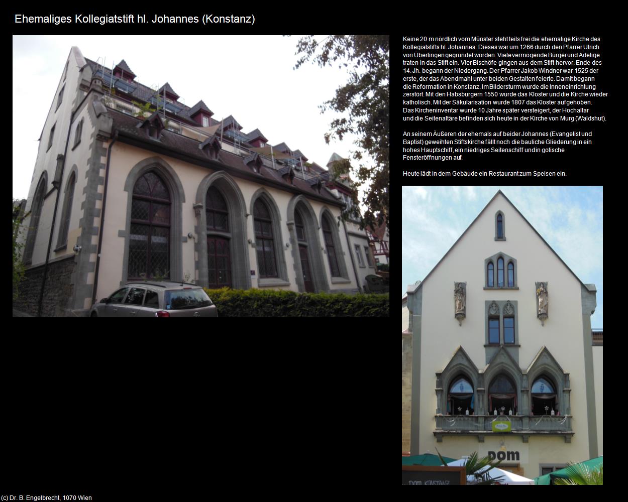 Ehem. Kollegiatstift hl. Johannes  (Konstanz) in Kulturatlas-BADEN-WÜRTTEMBERG