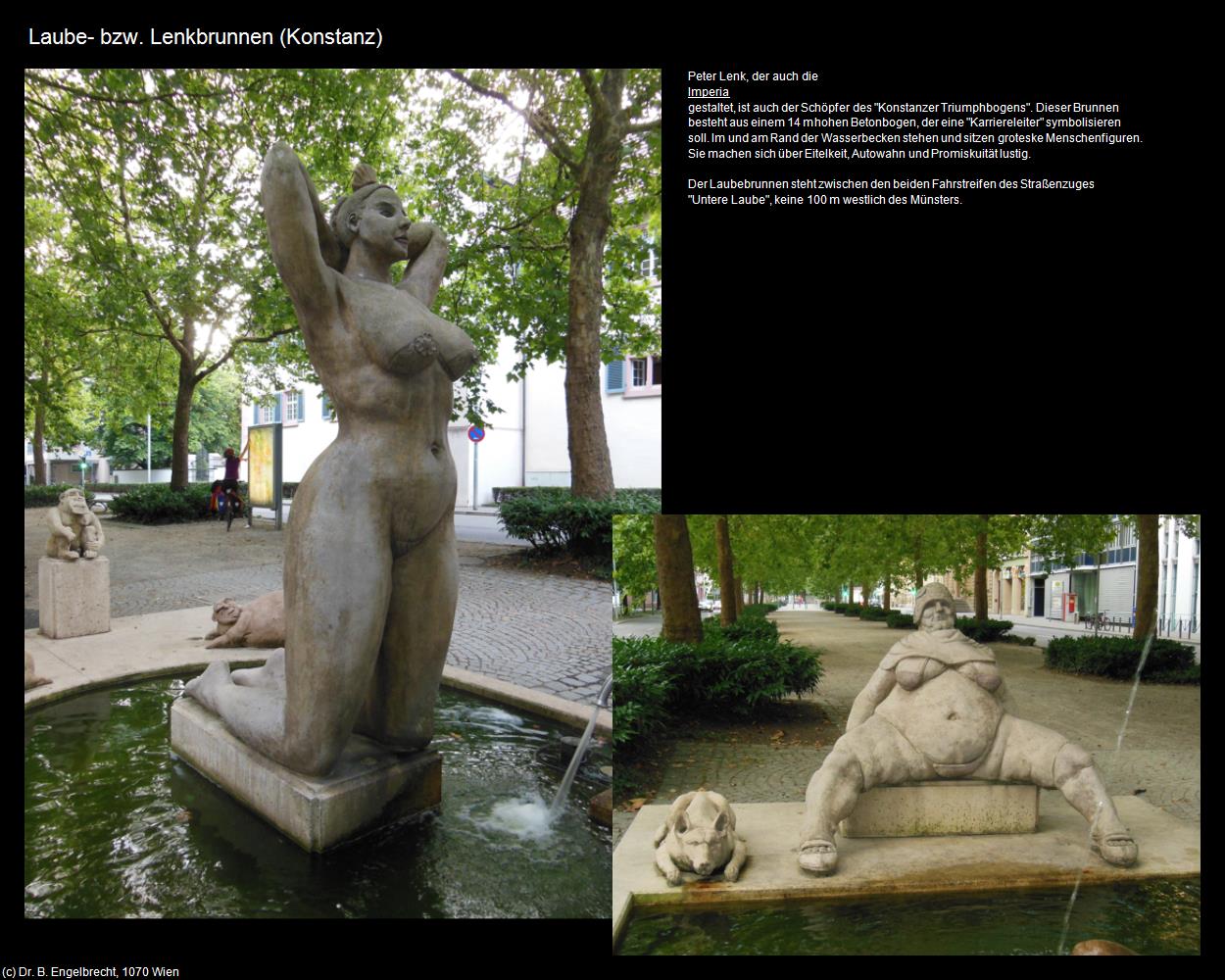 Laube- bzw. Lenkbrunnen  (Konstanz) in Kulturatlas-BADEN-WÜRTTEMBERG(c)B.Engelbrecht