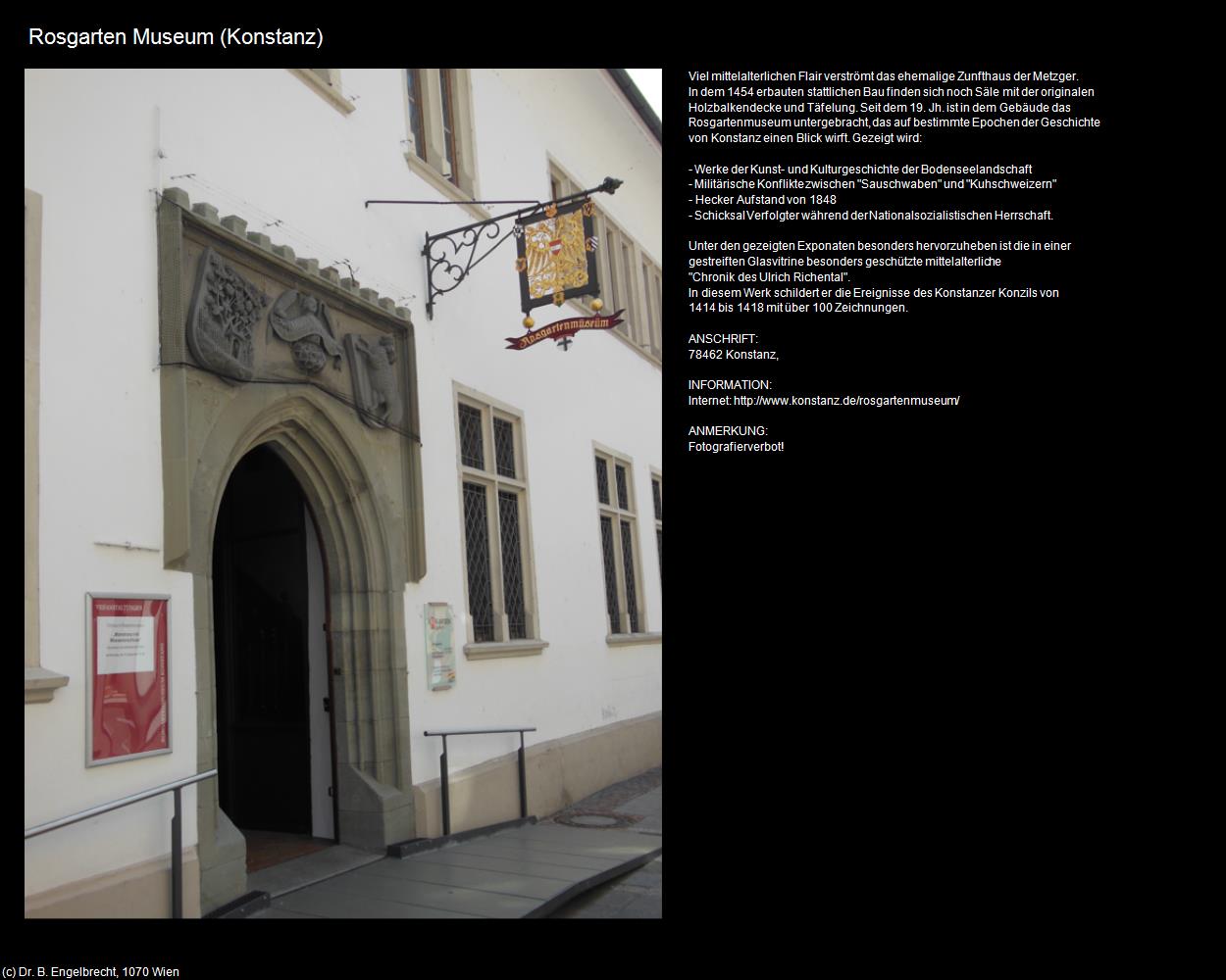 Rosgarten Museum  (Konstanz) in Kulturatlas-BADEN-WÜRTTEMBERG