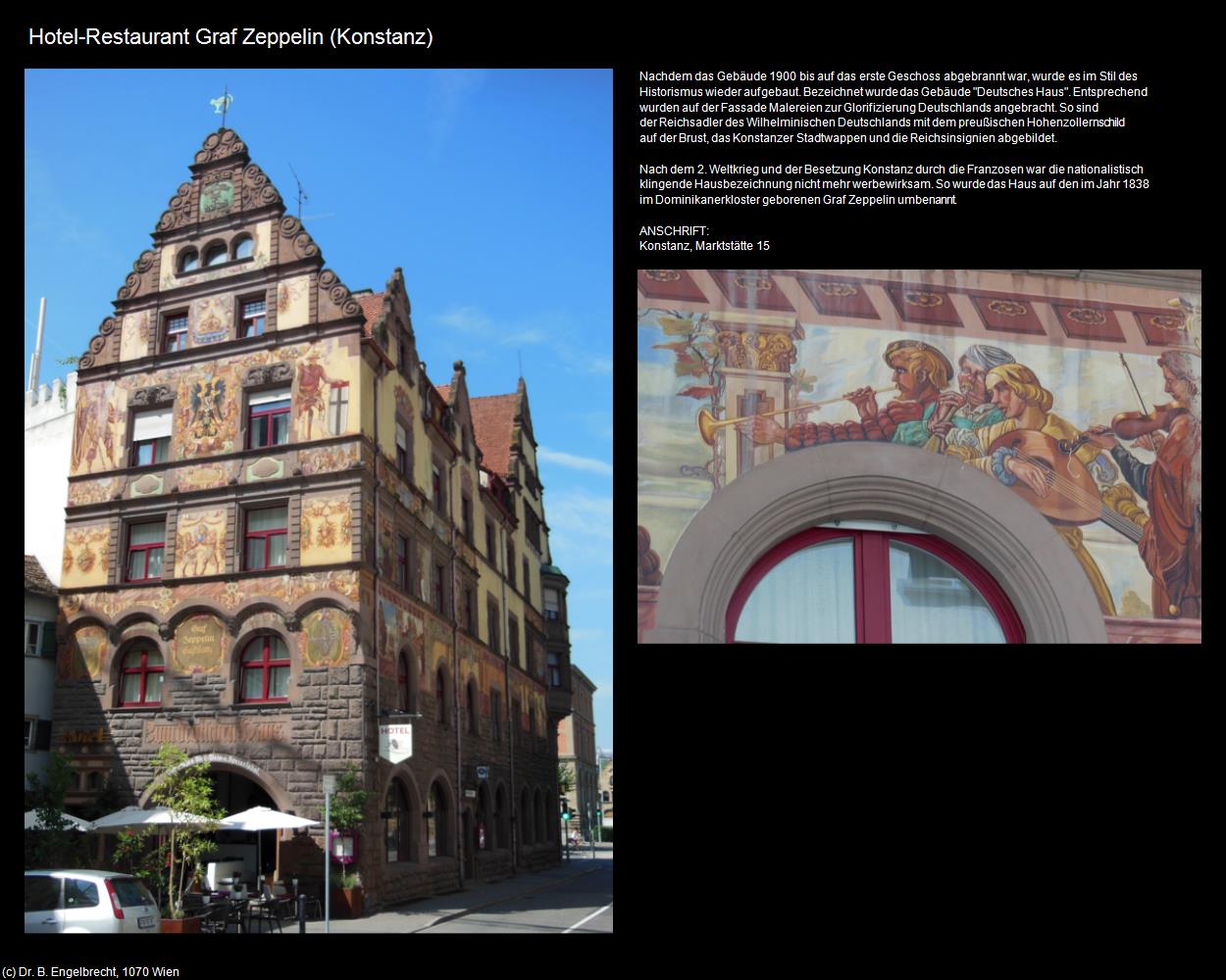 Hotel-Restaurant Graf Zeppelin  (Konstanz) in Kulturatlas-BADEN-WÜRTTEMBERG