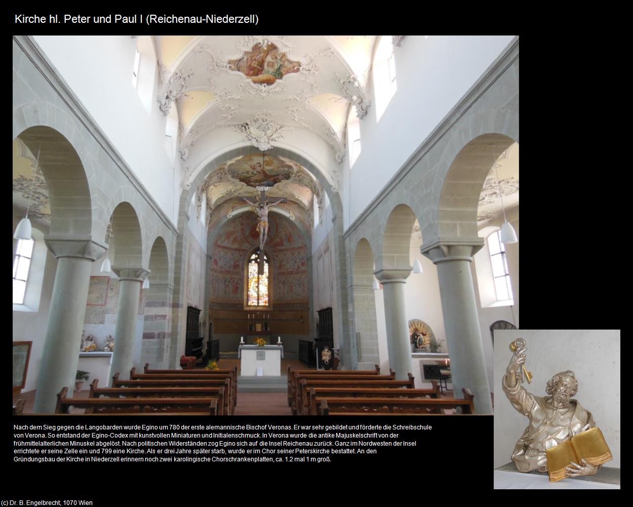 Kirche hl. Peter und Paul I (Niederzell) (Reichenau) in Kulturatlas-BADEN-WÜRTTEMBERG