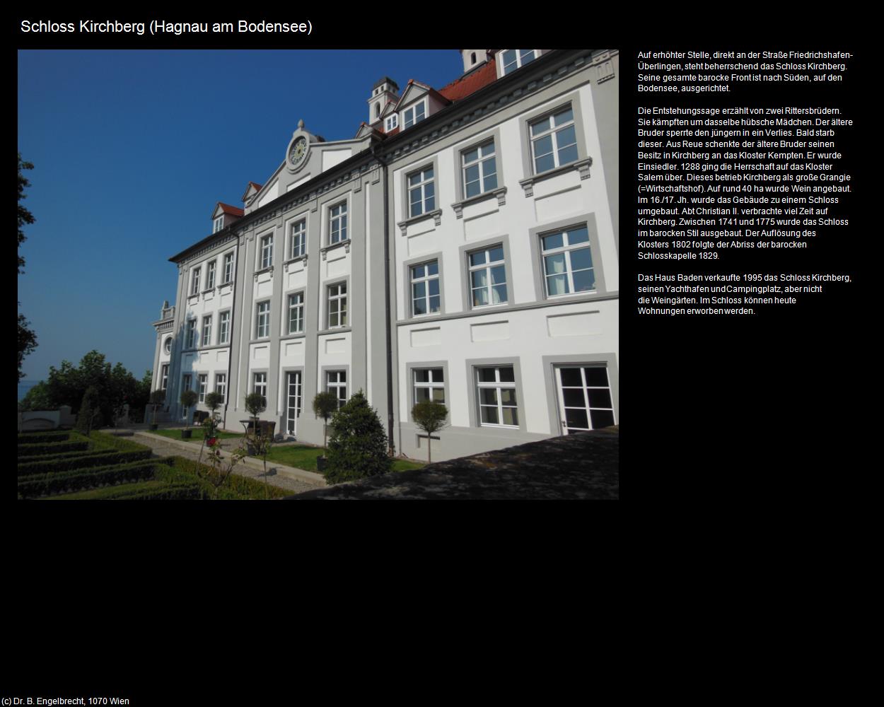 Schloss Kirchberg (Hagnau am Bodensee) in Kulturatlas-BADEN-WÜRTTEMBERG