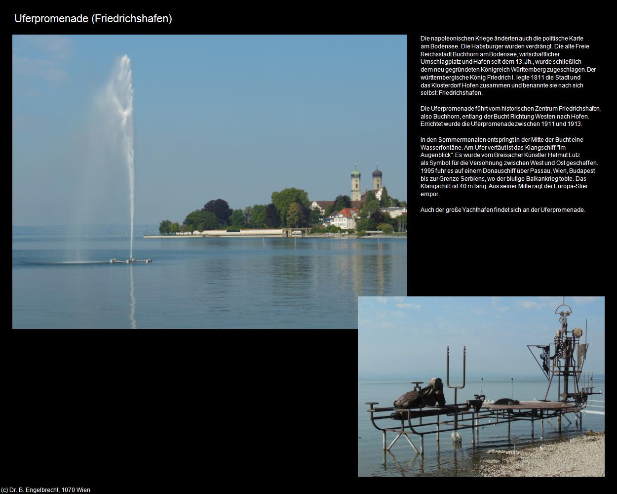 Uferpromenade (Friedrichshafen am Bodensee) in Kulturatlas-BADEN-WÜRTTEMBERG