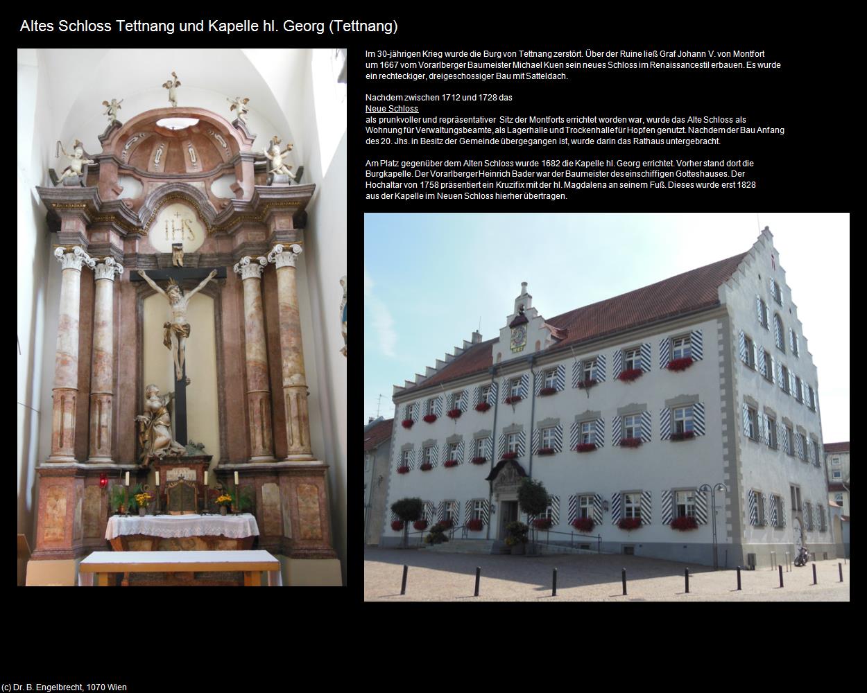 Altes Schloss und Kapelle hl. Georg  (Tettnang) in Kulturatlas-BADEN-WÜRTTEMBERG(c)B.Engelbrecht