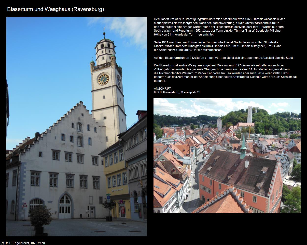 Blaserturm (Ravensburg) in Kulturatlas-BADEN-WÜRTTEMBERG