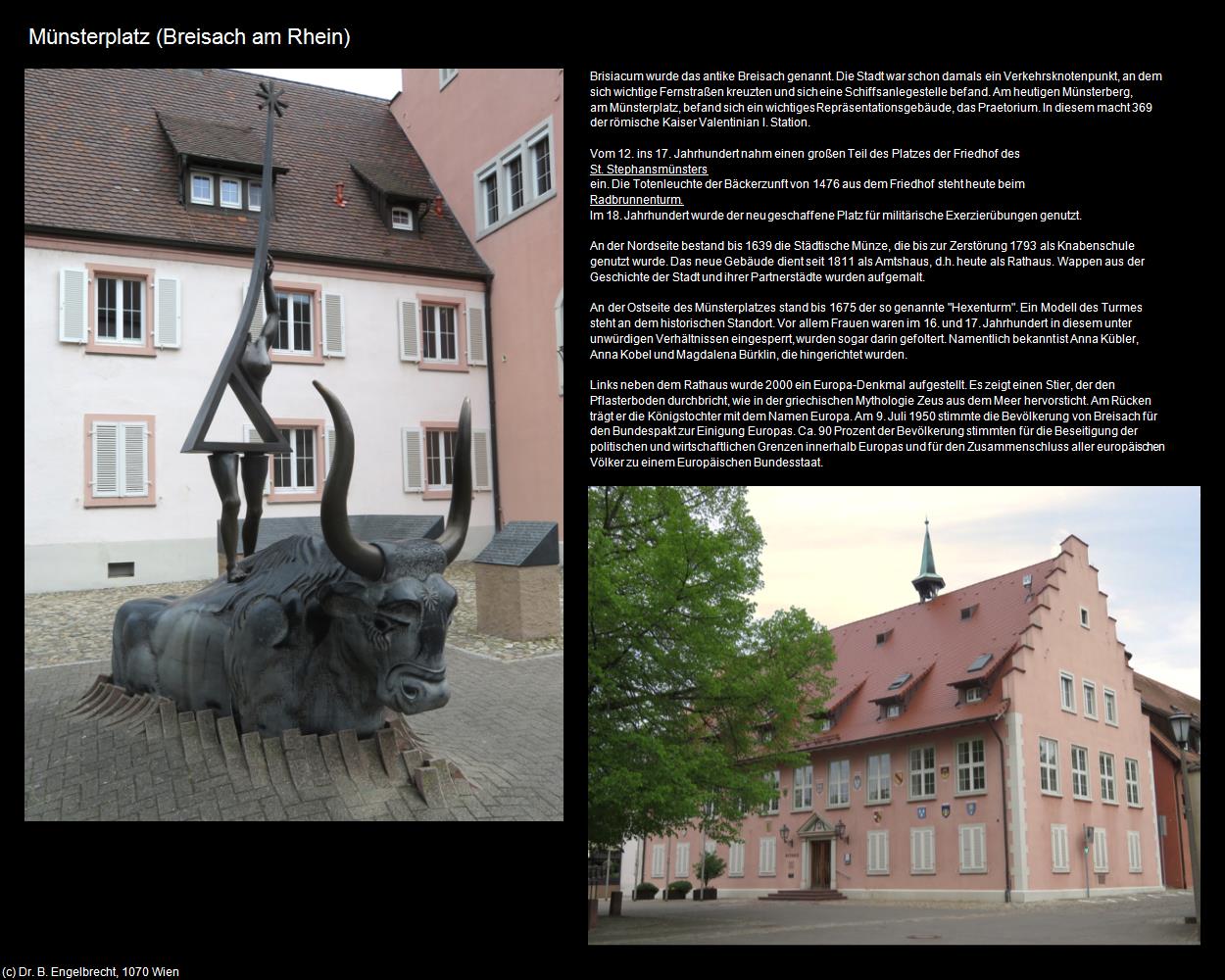 Münsterplatz (Breisach am Rhein) in Kulturatlas-BADEN-WÜRTTEMBERG(c)B.Engelbrecht