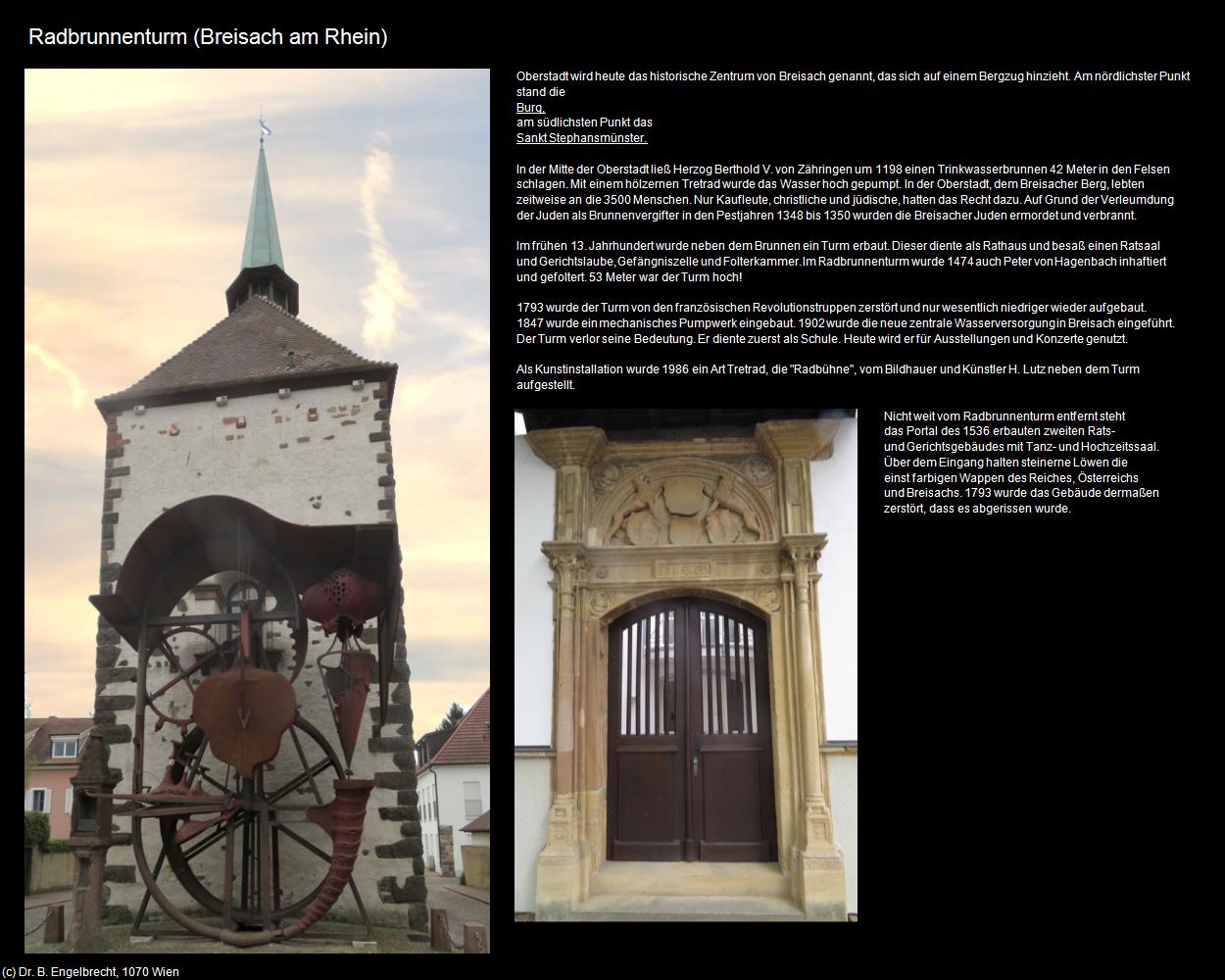 Radbrunnenturm (Breisach am Rhein) in Kulturatlas-BADEN-WÜRTTEMBERG(c)B.Engelbrecht