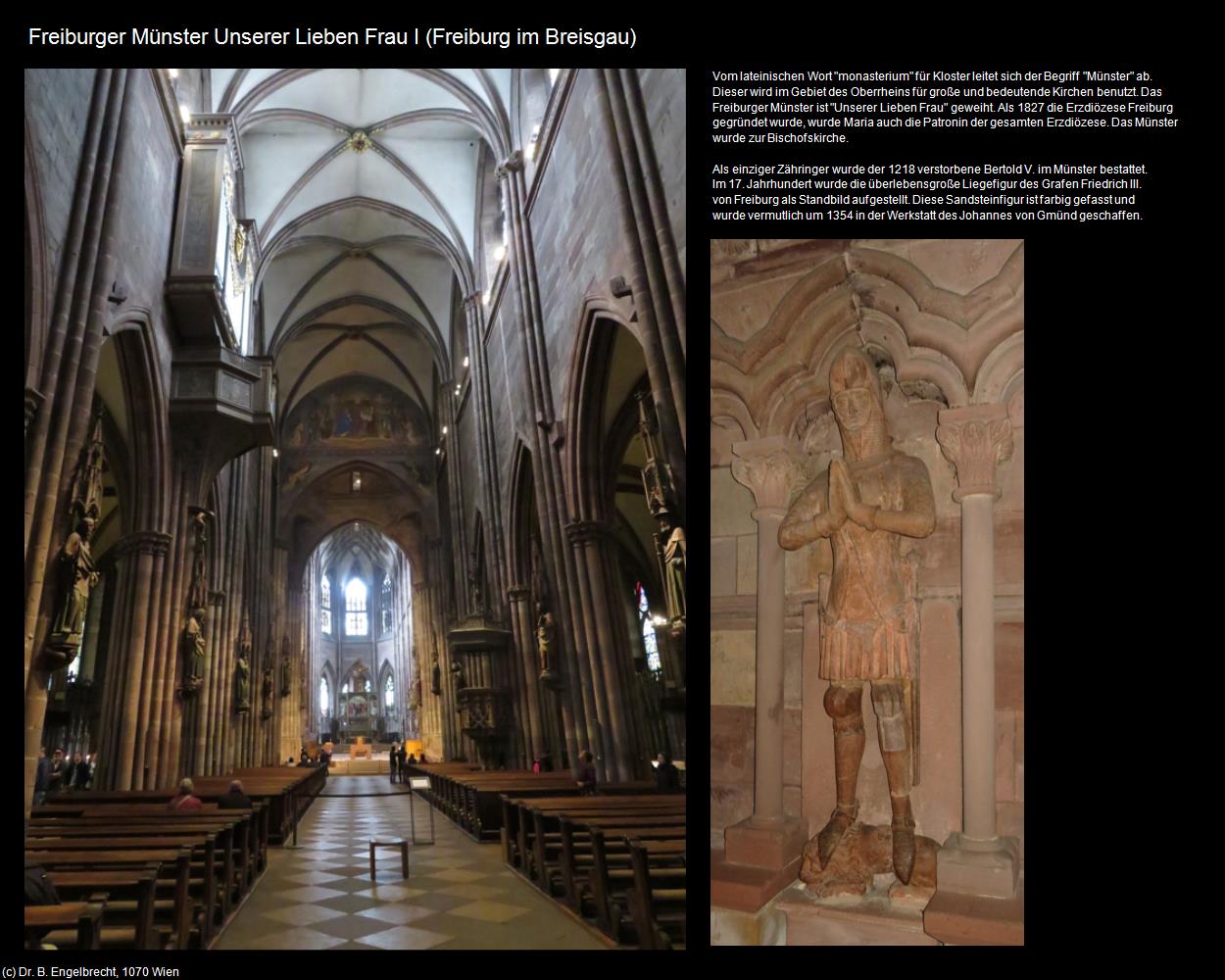 Freiburger Münster Unserer Lieben Frau I (Freiburg im Breisgau) in Kulturatlas-BADEN-WÜRTTEMBERG