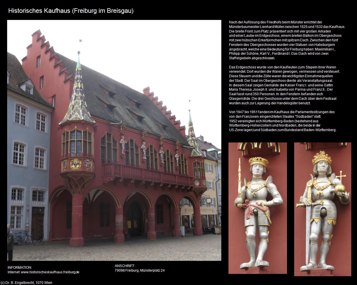 Historisches Kaufhaus (Freiburg im Breisgau) in Kulturatlas-BADEN-WÜRTTEMBERG