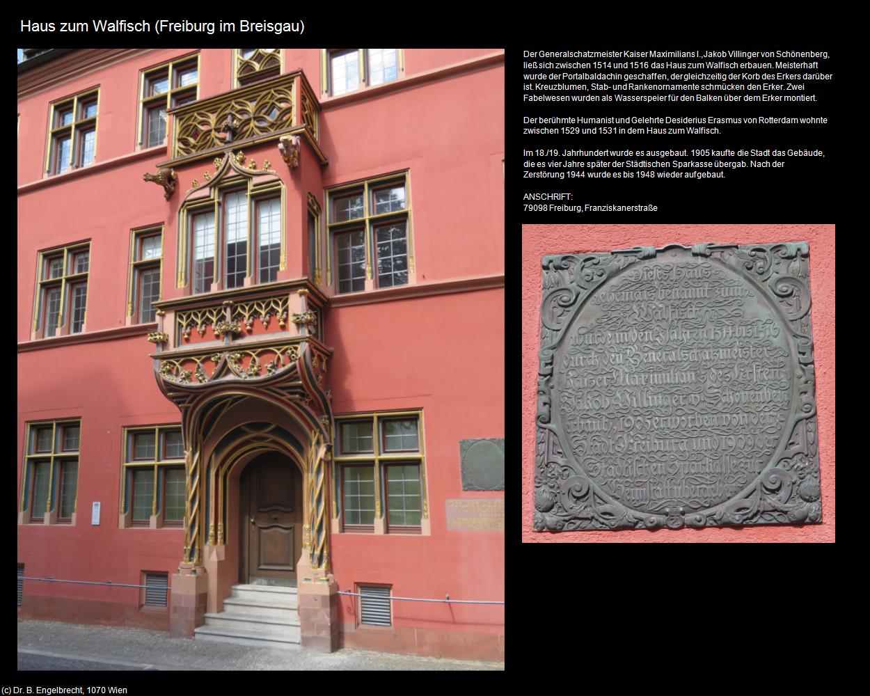 Haus zum Walfisch (Freiburg im Breisgau) in Kulturatlas-BADEN-WÜRTTEMBERG