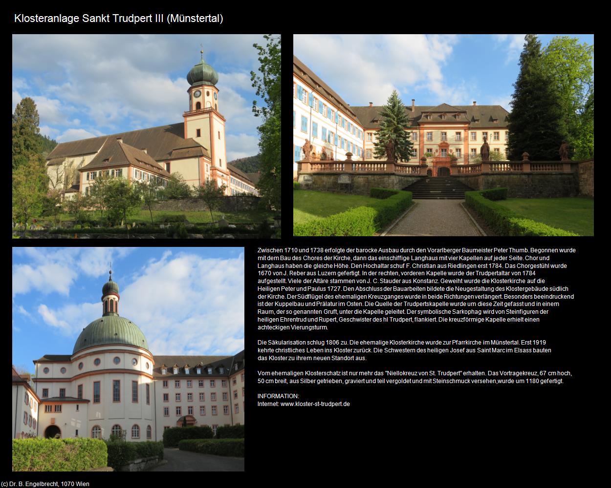 Kloster Sankt Trudpert III (Münstertal) in Kulturatlas-BADEN-WÜRTTEMBERG