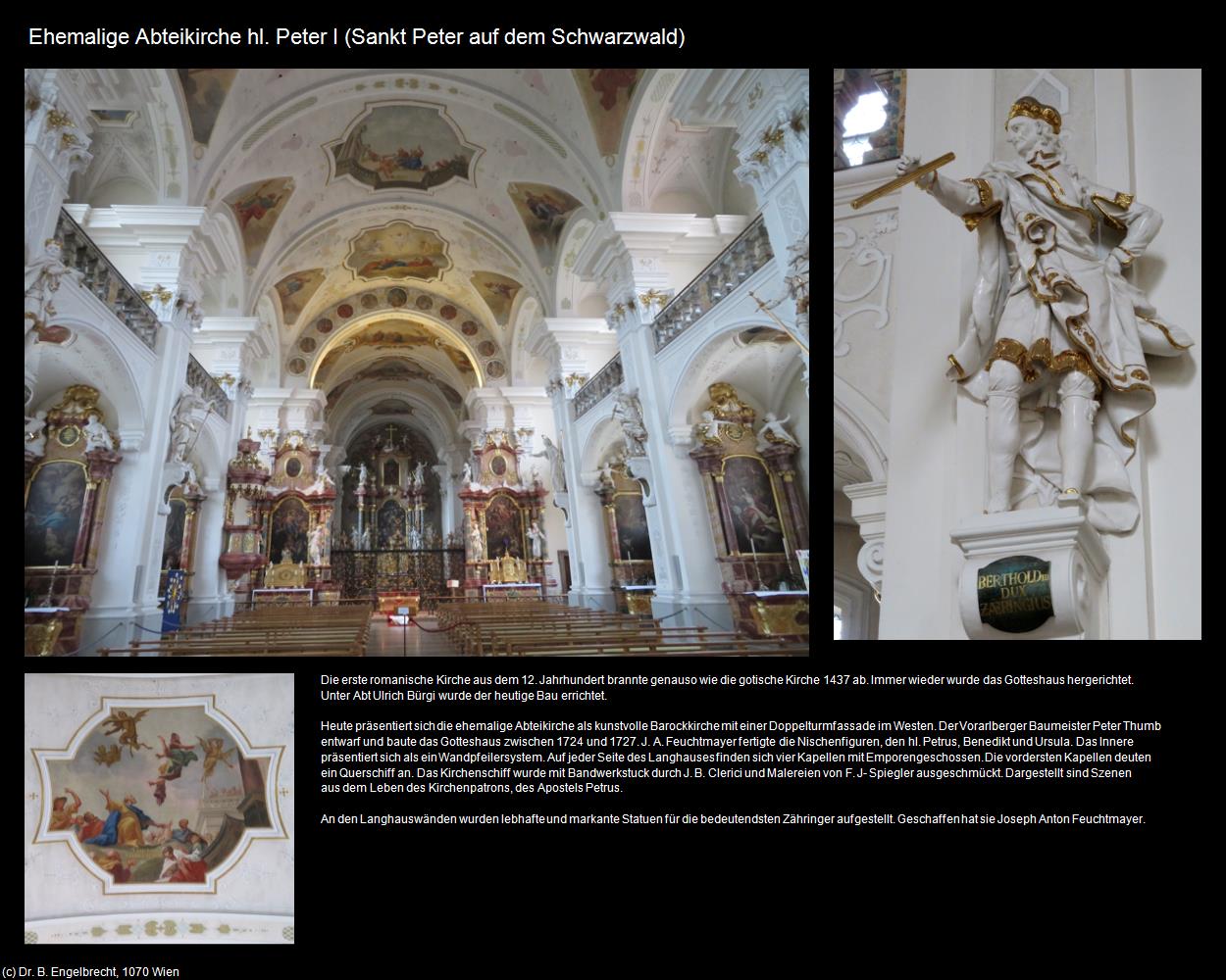 Ehem. Abteikirche hl. Peter I (Sankt Peter auf dem Schwarzwald) in Kulturatlas-BADEN-WÜRTTEMBERG