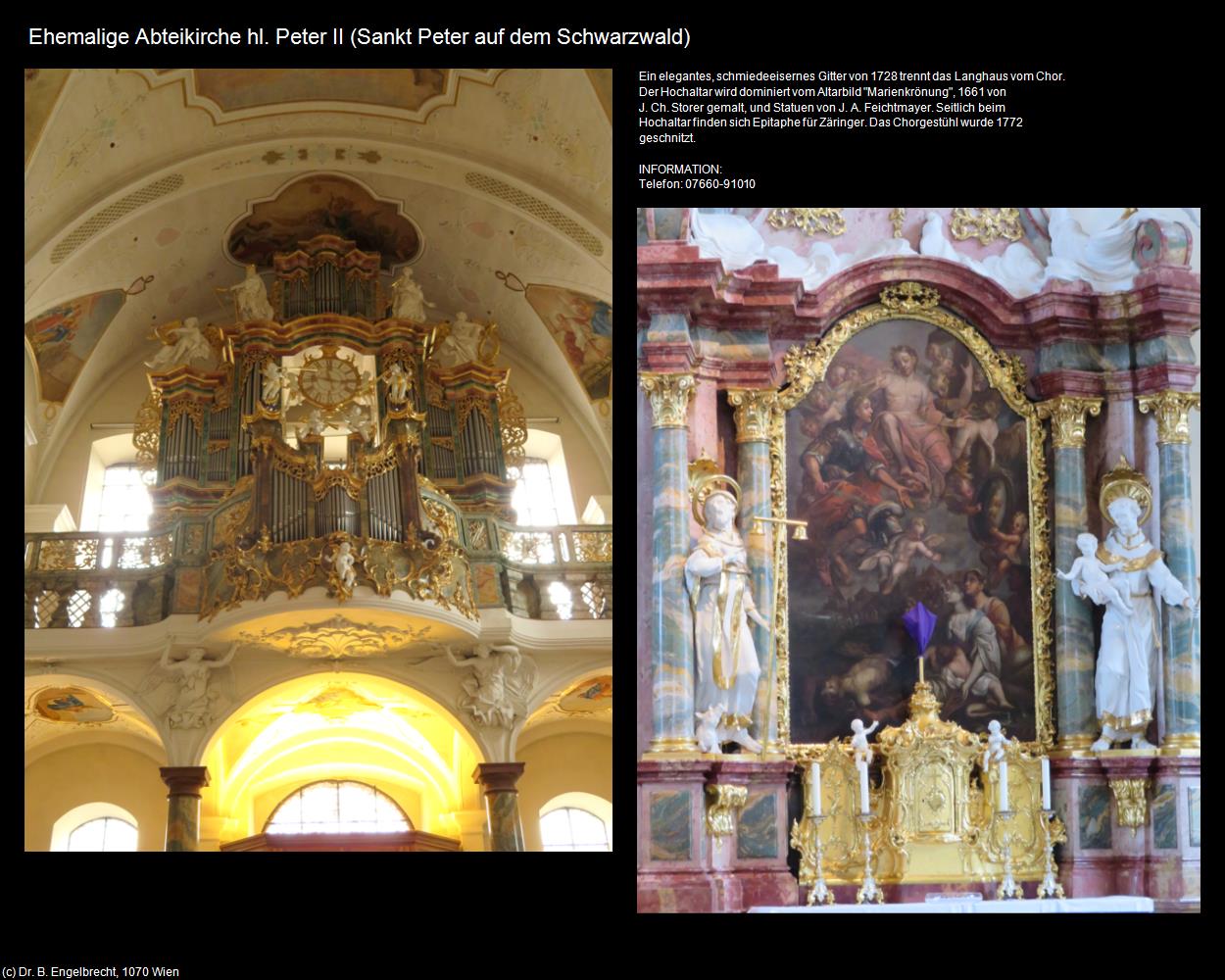 Ehem. Abteikirche hl. Peter II (Sankt Peter auf dem Schwarzwald) in Kulturatlas-BADEN-WÜRTTEMBERG