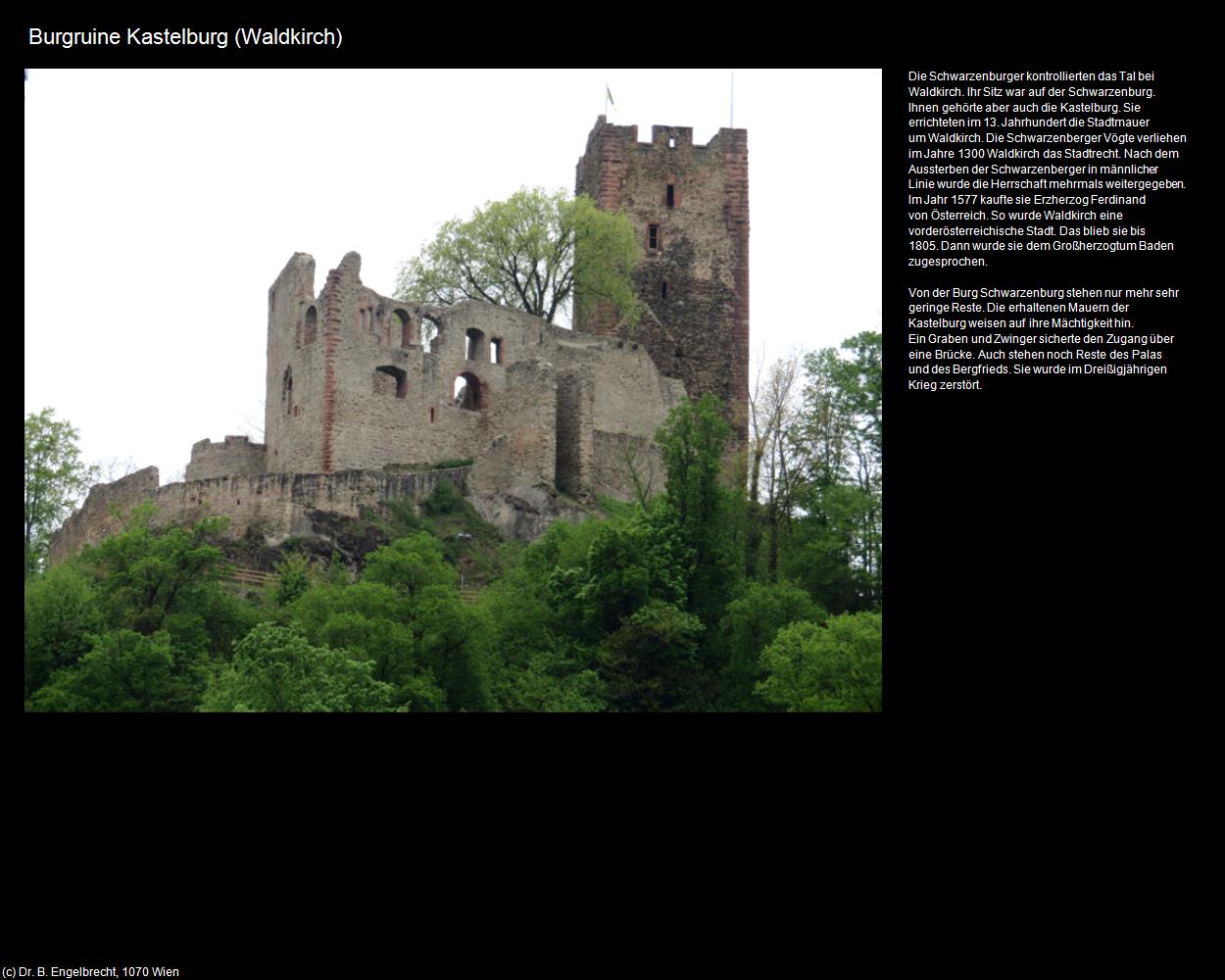 Ruine Kastelburg (Waldkirch) in Kulturatlas-BADEN-WÜRTTEMBERG