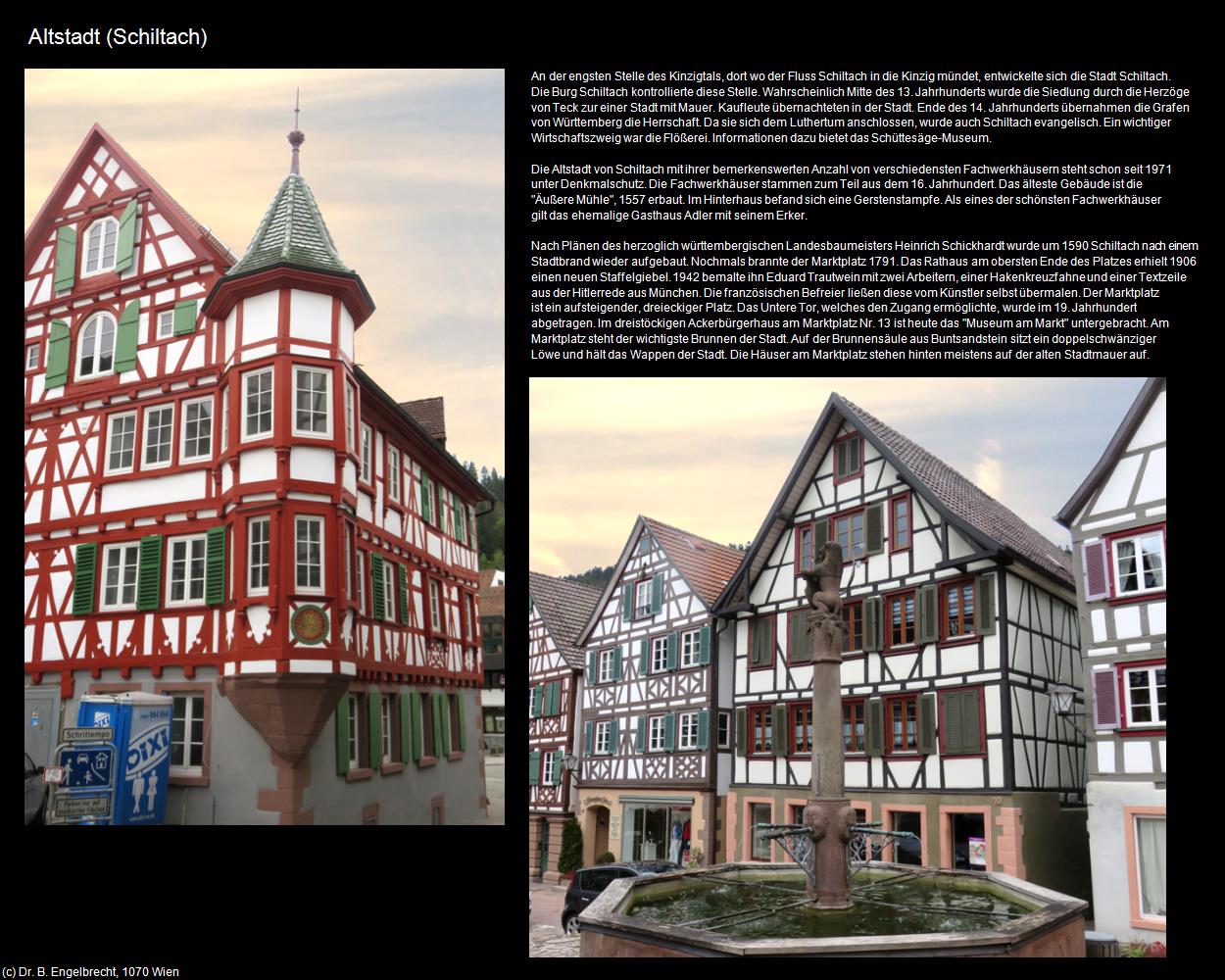 Altstadt  (Schiltach) in Kulturatlas-BADEN-WÜRTTEMBERG