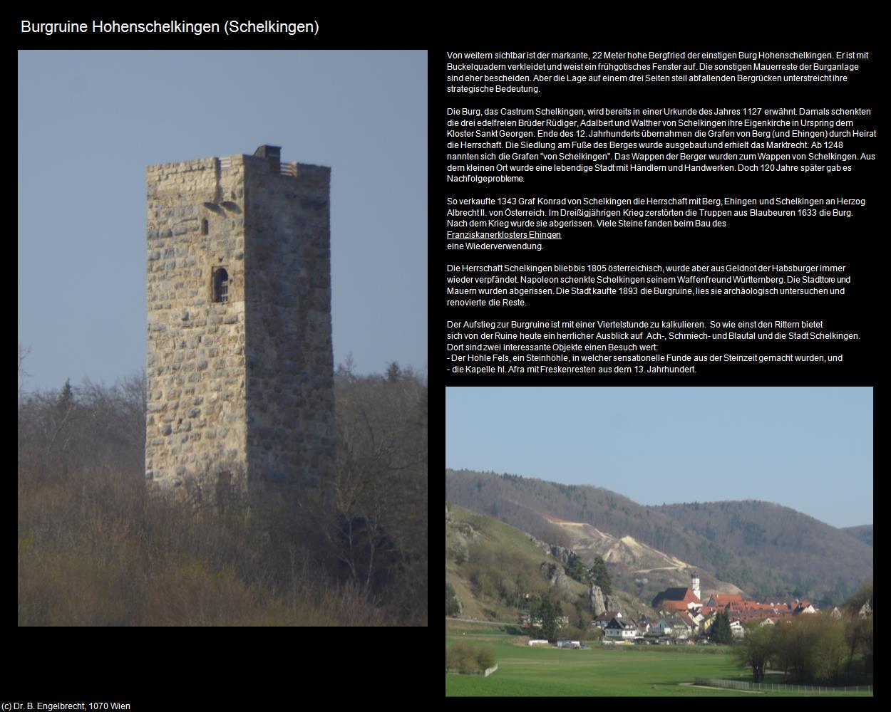 Burgruine Hohenschelkingen (Schelkingen) in Kulturatlas-BADEN-WÜRTTEMBERG(c)B.Engelbrecht