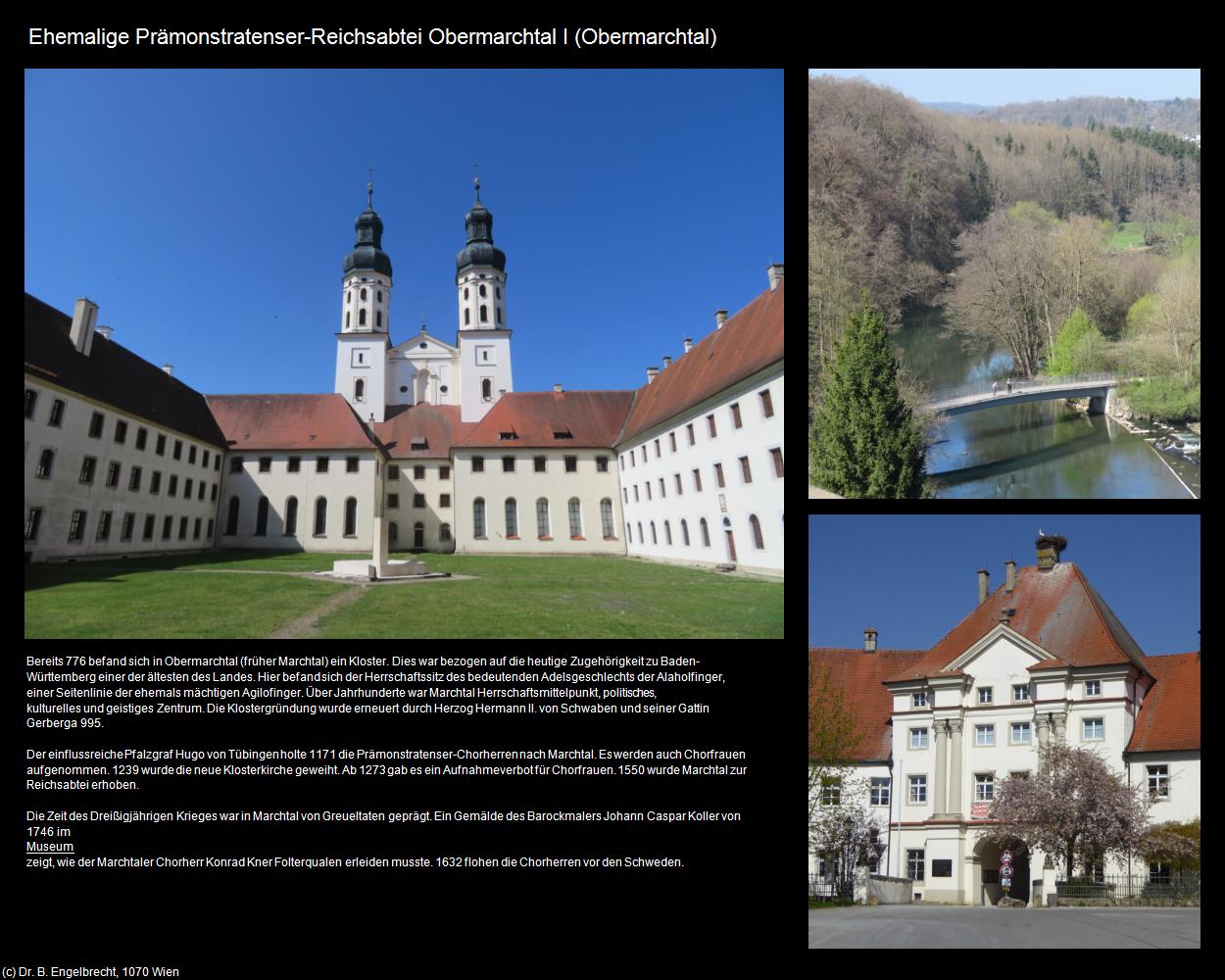 Ehem. Prämonstratenser-Reichsabtei Obermarchtal I (Obermarchtal) in Kulturatlas-BADEN-WÜRTTEMBERG(c)B.Engelbrecht