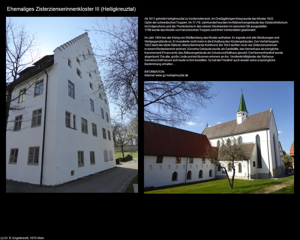 Ehem. Zisterzienserinnenkloster III  (Heiligkreuztal) in Kulturatlas-BADEN-WÜRTTEMBERG