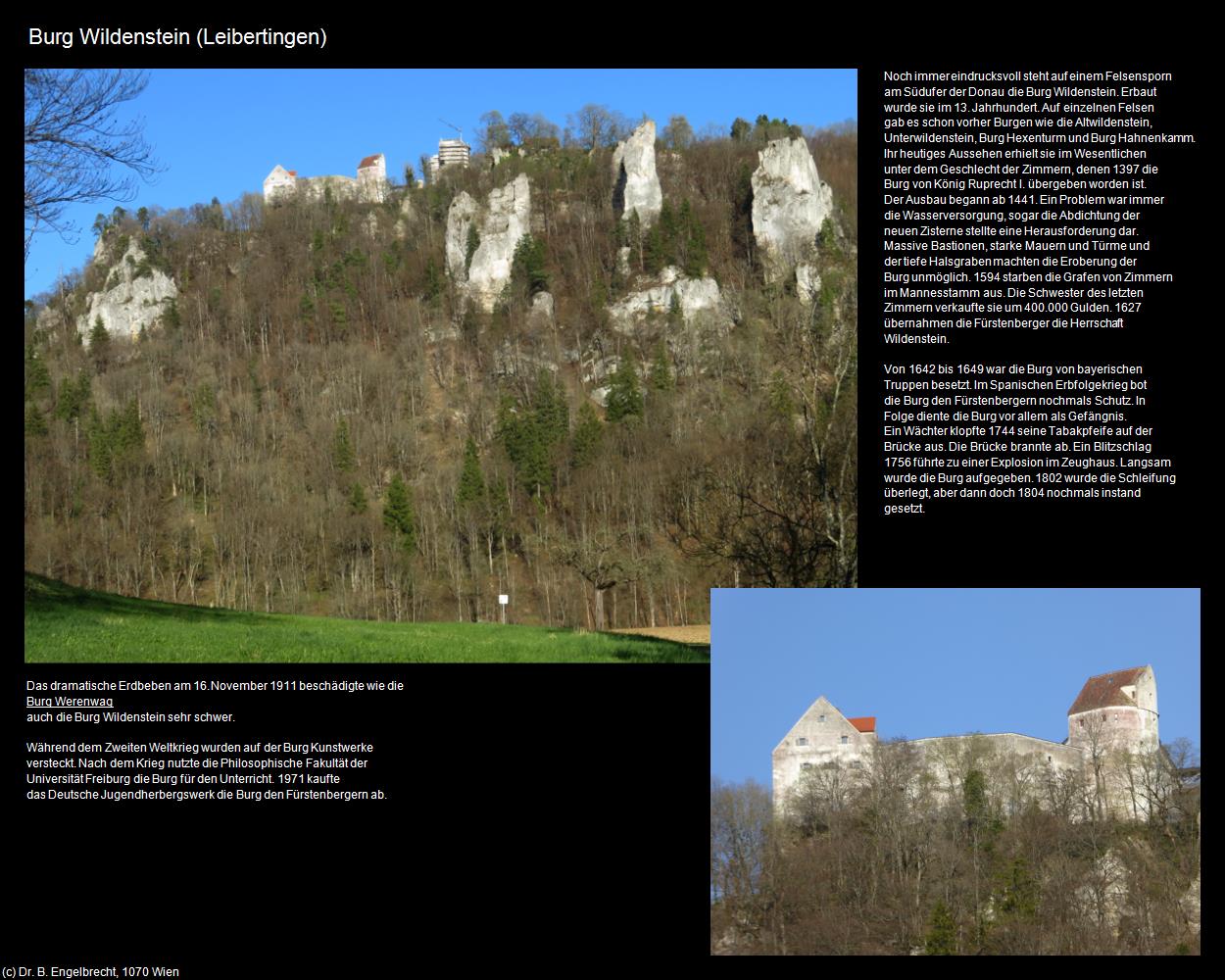 Burg Wildenstein (Leibertingen) in Kulturatlas-BADEN-WÜRTTEMBERG(c)B.Engelbrecht