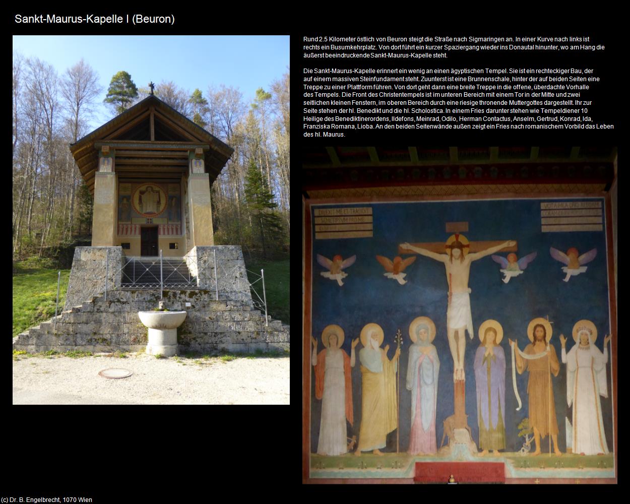 Sankt-Maurus-Kapelle I  (Beuron) in Kulturatlas-BADEN-WÜRTTEMBERG