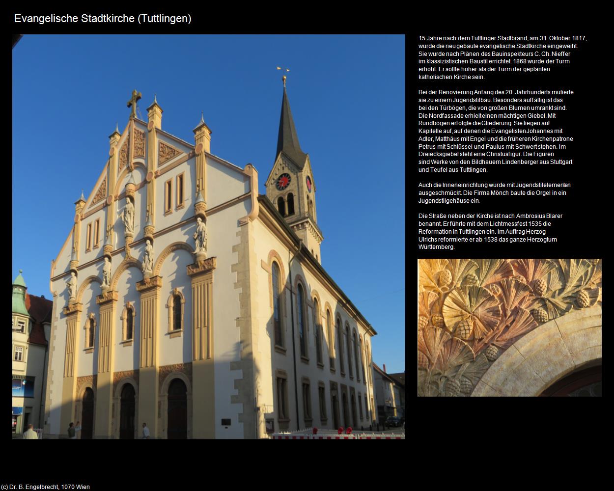 Evangelische Stadtkirche (Tuttlingen) in Kulturatlas-BADEN-WÜRTTEMBERG