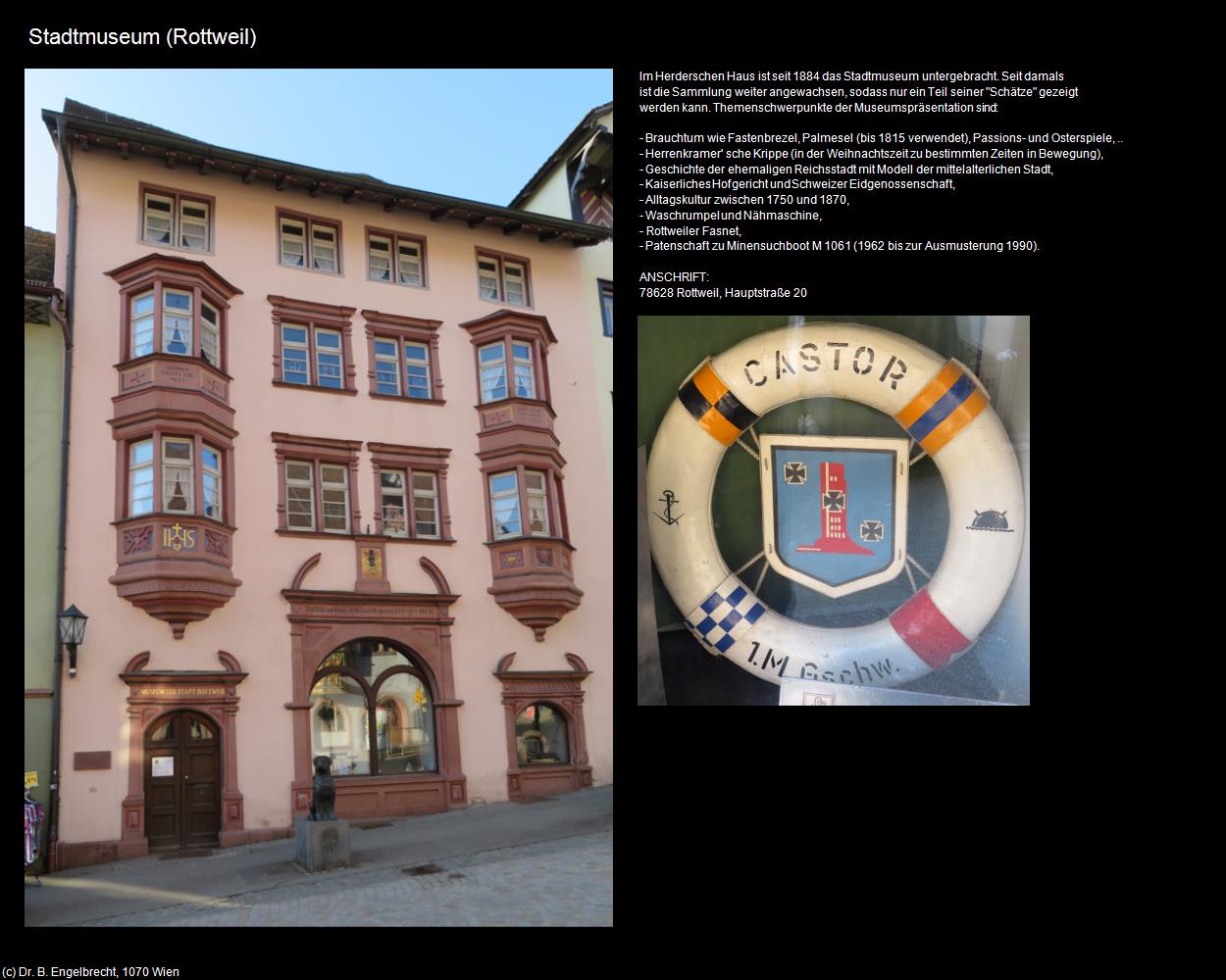 Stadtmuseum (Rottweil) in Kulturatlas-BADEN-WÜRTTEMBERG