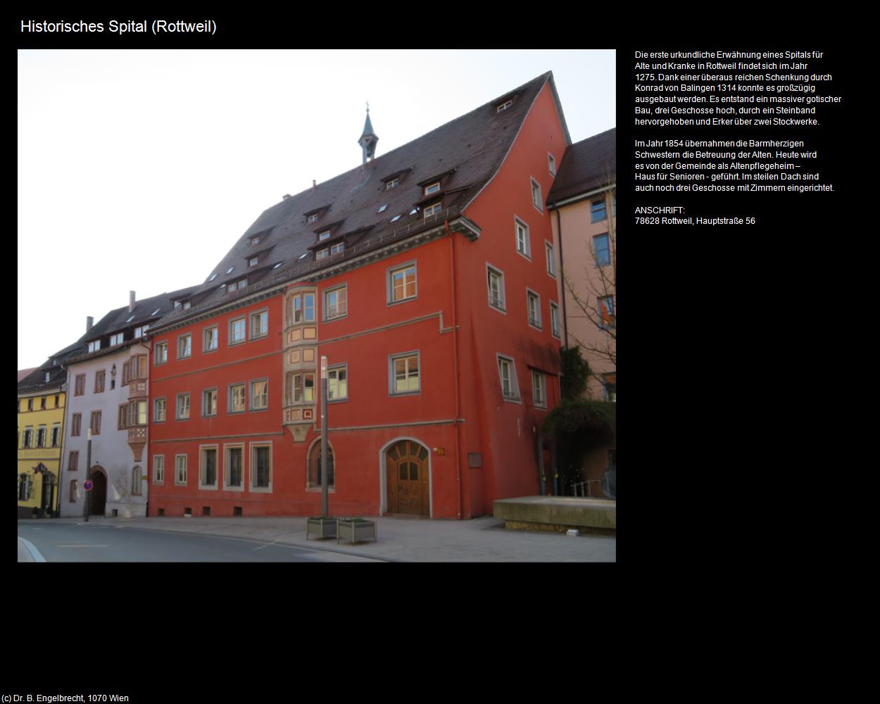 Historisches Spital  (Rottweil) in Kulturatlas-BADEN-WÜRTTEMBERG