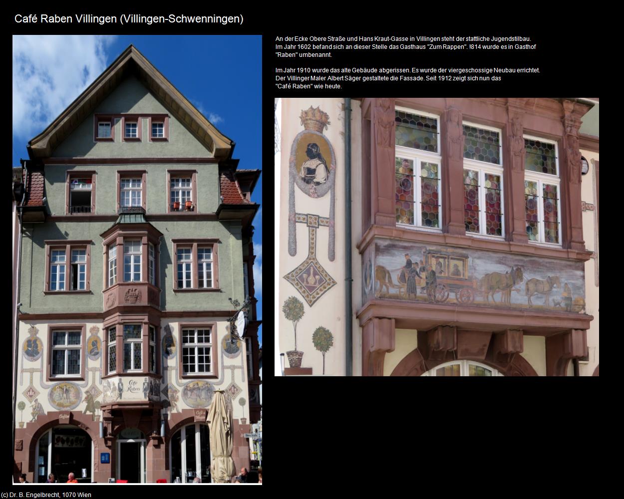 Cafe Raben (Villingen) (Villingen-Schwenningen ) in Kulturatlas-BADEN-WÜRTTEMBERG