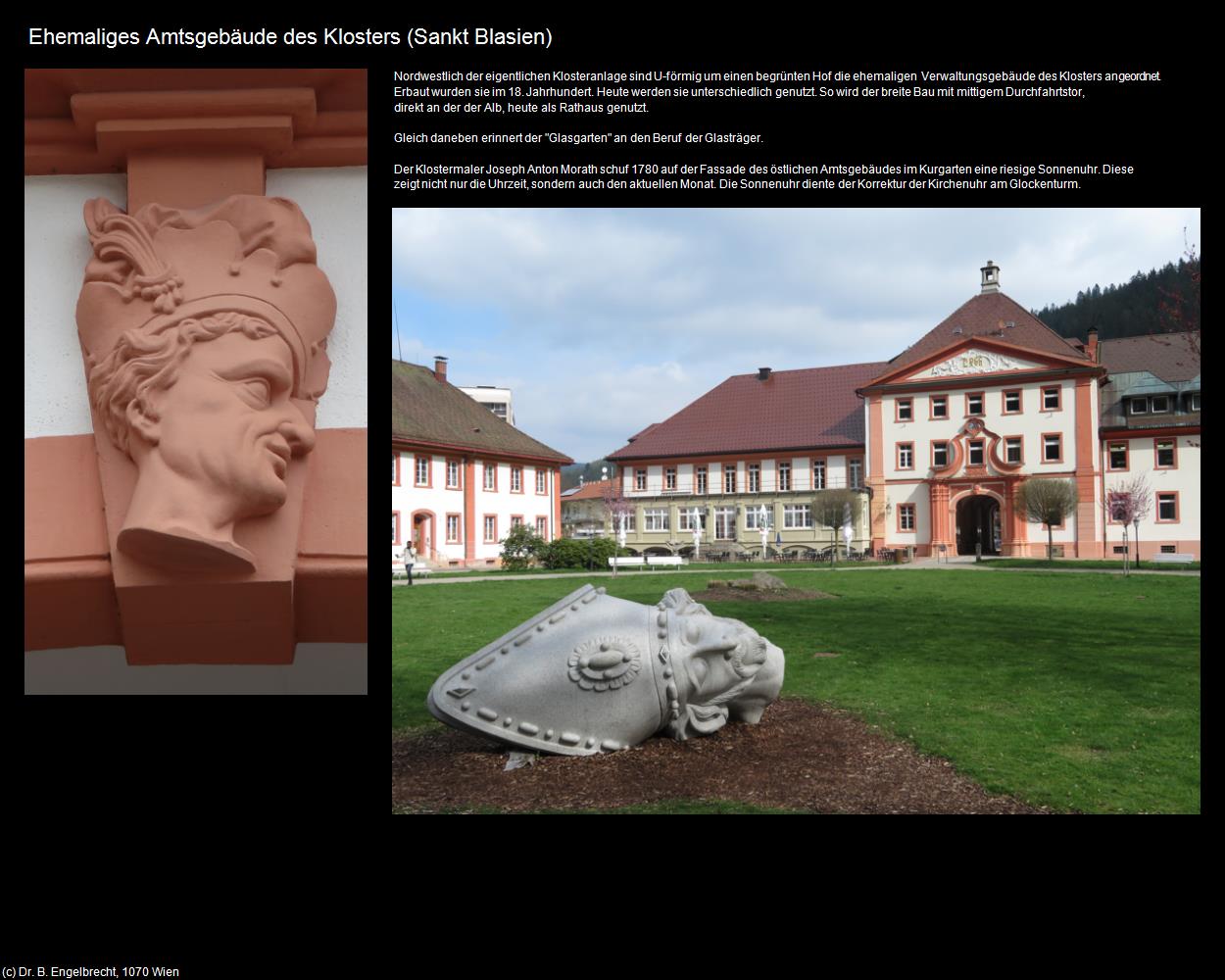 Ehem. Amtsgebäude des Klosters (Sankt Blasien) in Kulturatlas-BADEN-WÜRTTEMBERG