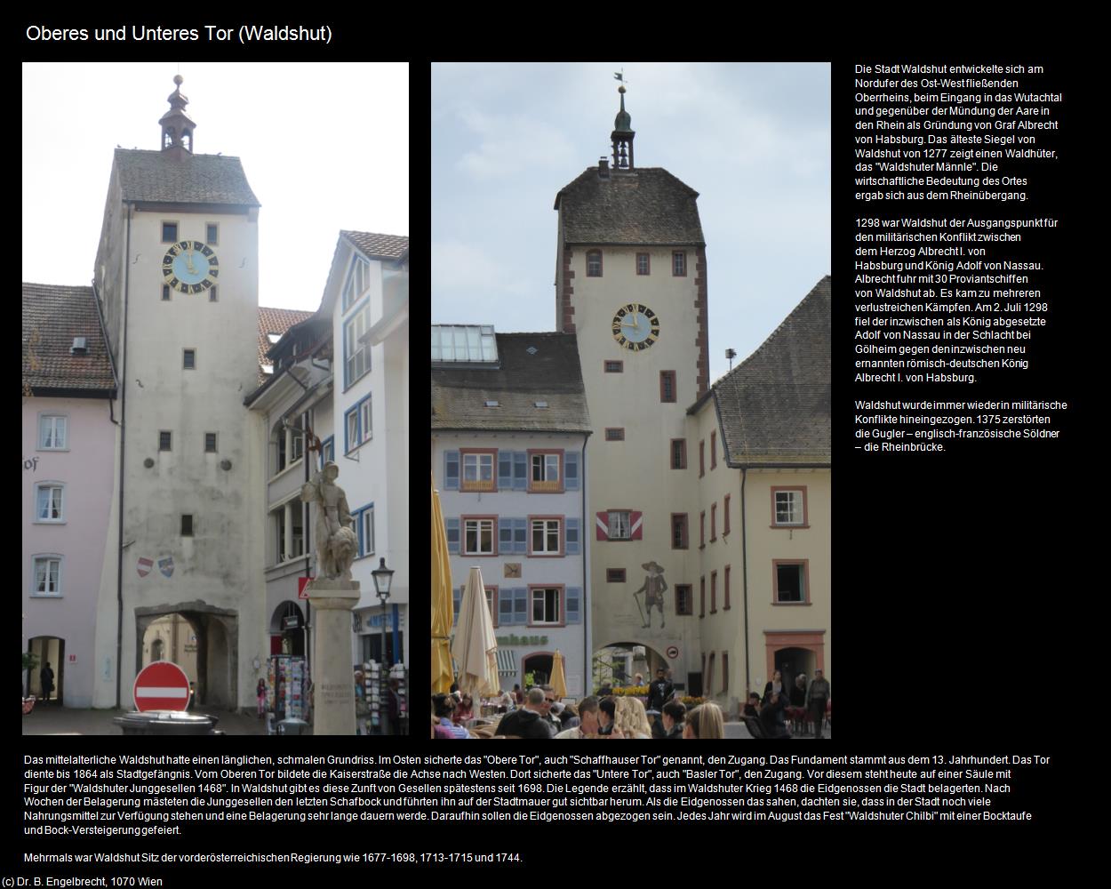 Oberes und Unteres Tor  (Waldshut) in Kulturatlas-BADEN-WÜRTTEMBERG