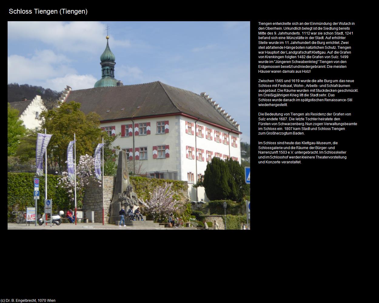 Schloss Tiengen (Tiengen) in Kulturatlas-BADEN-WÜRTTEMBERG