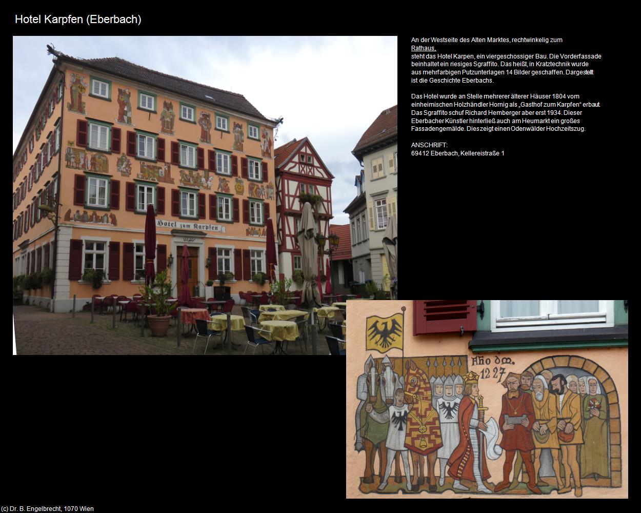 Hotel Karpfen  (Eberbach) in Kulturatlas-BADEN-WÜRTTEMBERG(c)B.Engelbrecht