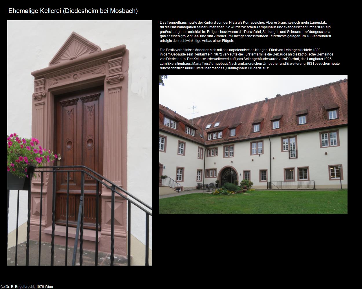 Ehem. Kellerei (Diedesheim bei Mosbach) in Kulturatlas-BADEN-WÜRTTEMBERG