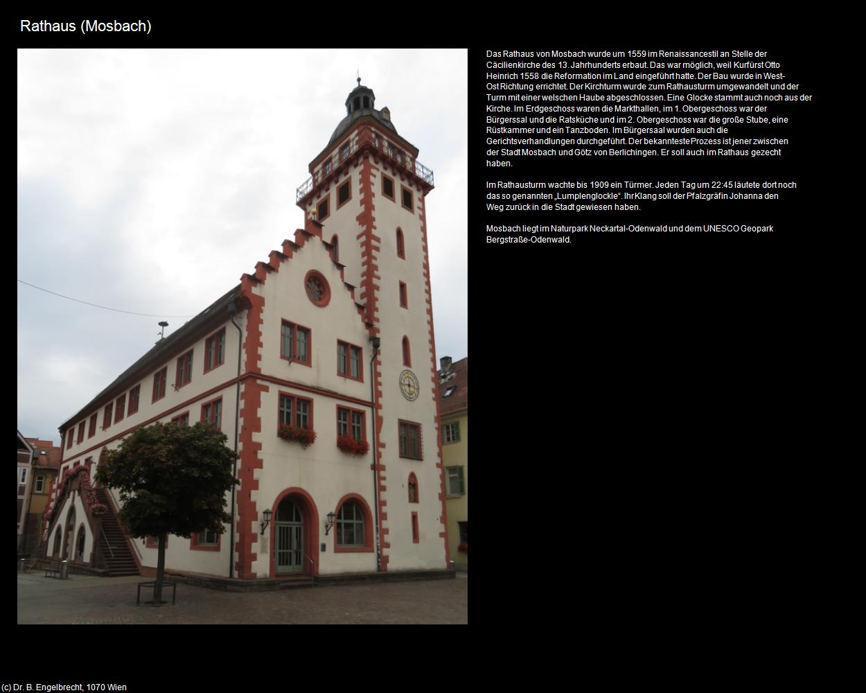 Rathaus (Mosbach) in Kulturatlas-BADEN-WÜRTTEMBERG