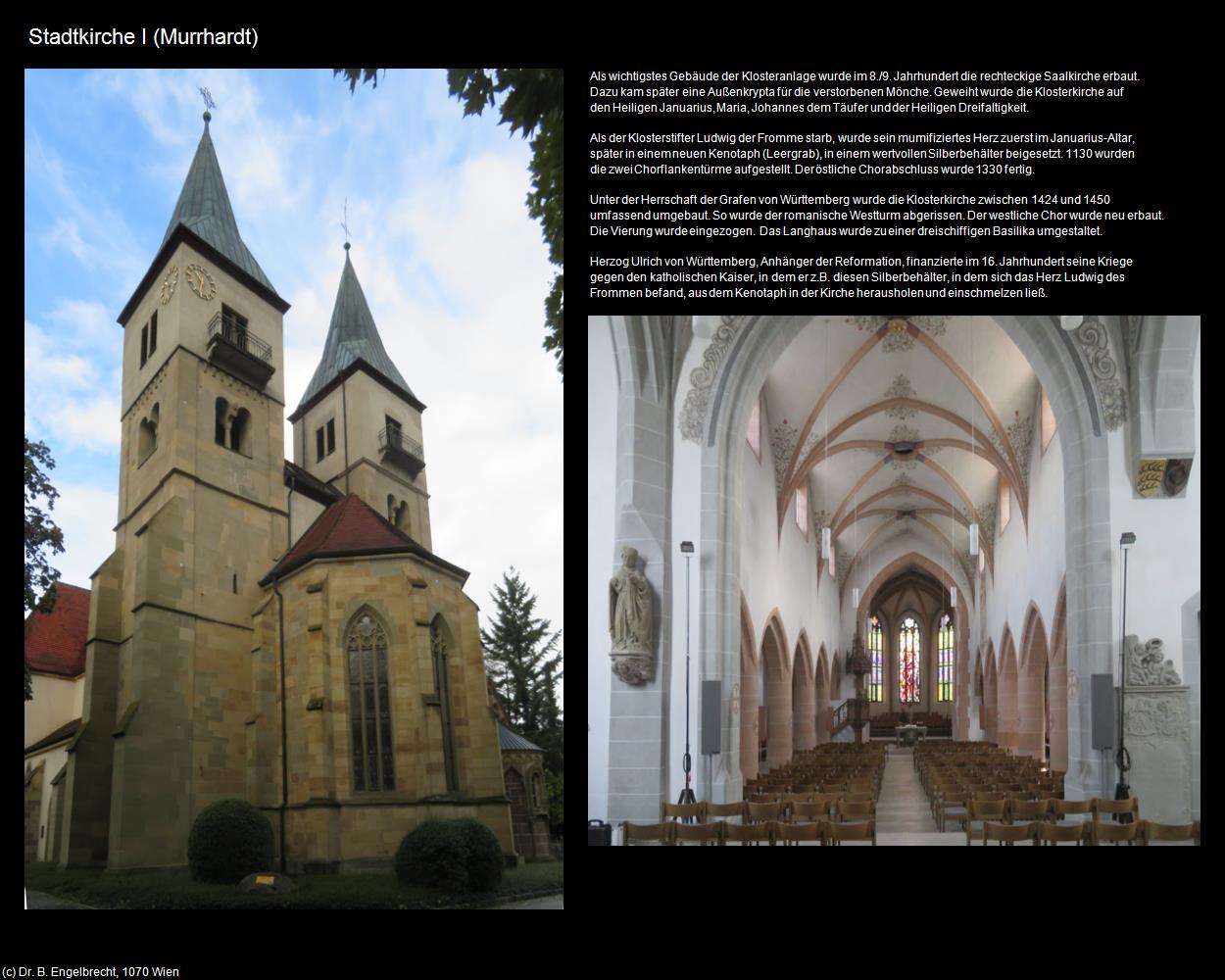 Stadtkirche I (Murrhardt) in Kulturatlas-BADEN-WÜRTTEMBERG