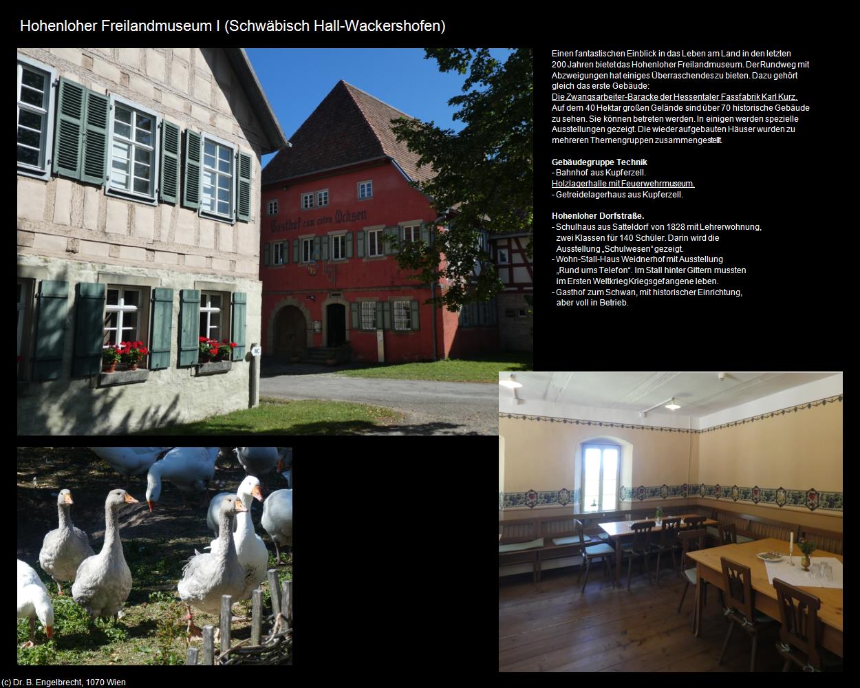 Hohenloher Freilandmuseum I (Wackershofen) (Schwäbisch Hall) in Kulturatlas-BADEN-WÜRTTEMBERG(c)B.Engelbrecht