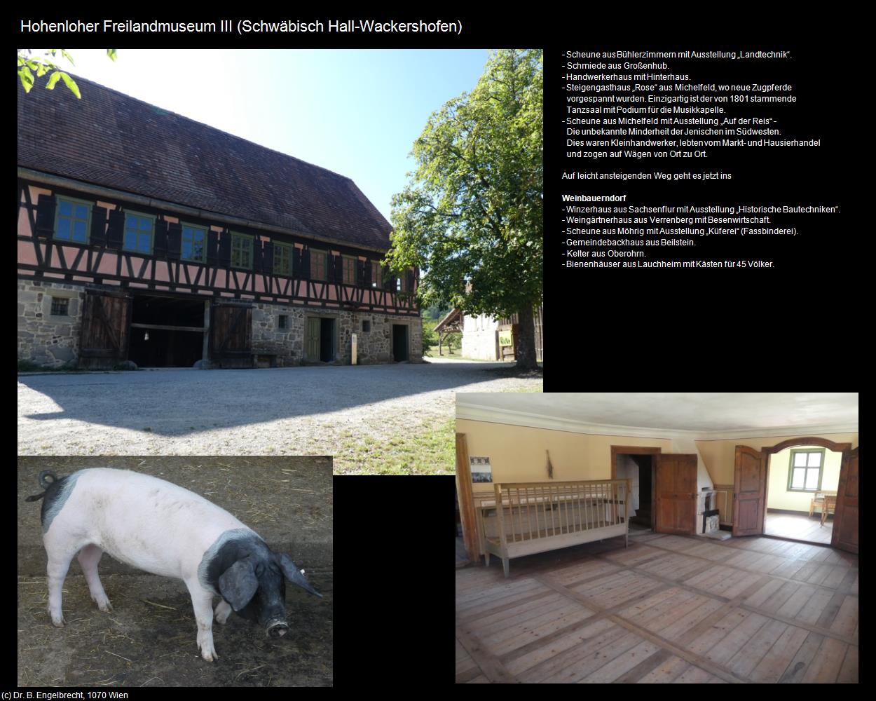 Hohenloher Freilandmuseum III (Wackershofen) (Schwäbisch Hall) in Kulturatlas-BADEN-WÜRTTEMBERG