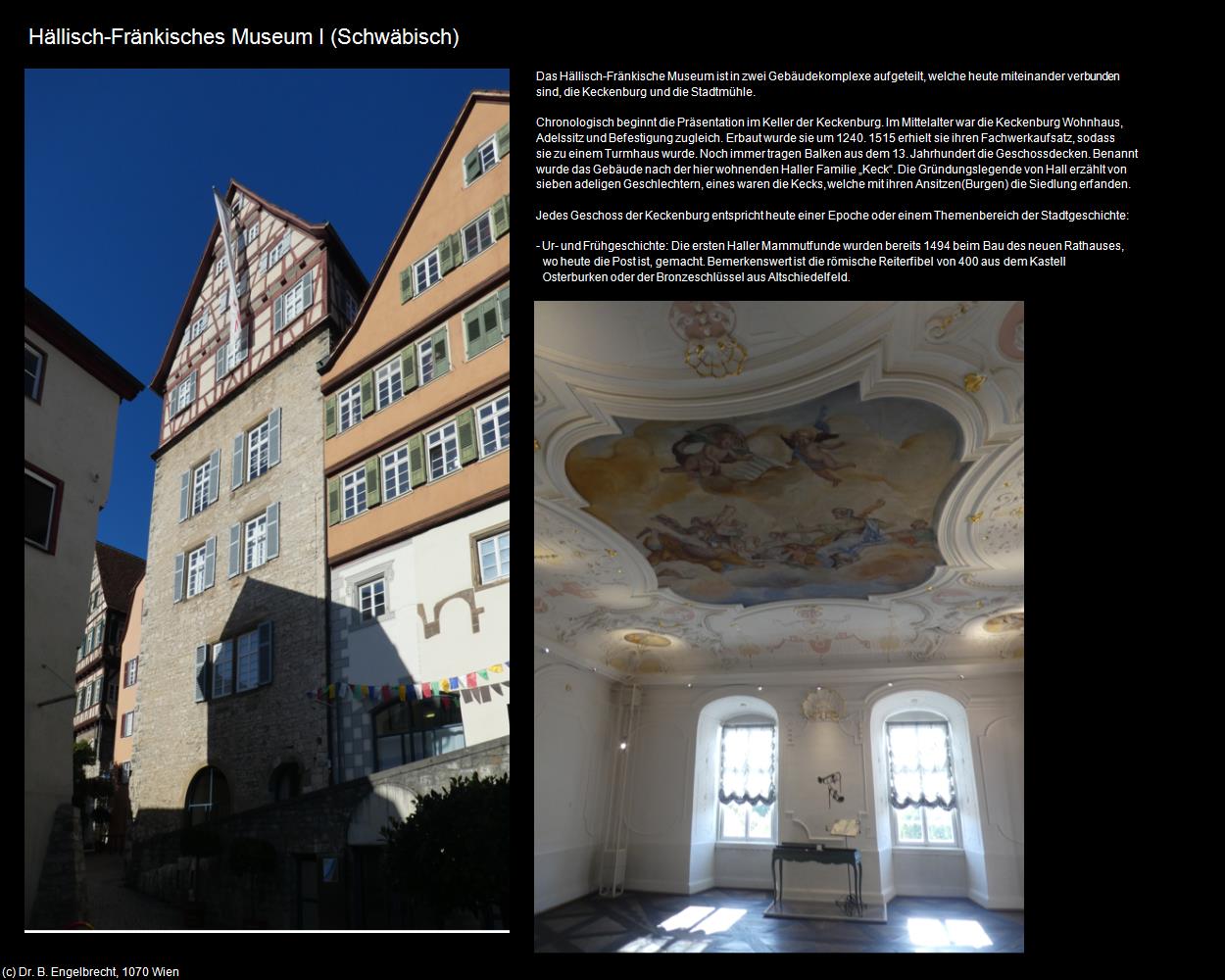 Hällisch-Fränkisches Museum I (Schwäbisch Hall) in Kulturatlas-BADEN-WÜRTTEMBERG