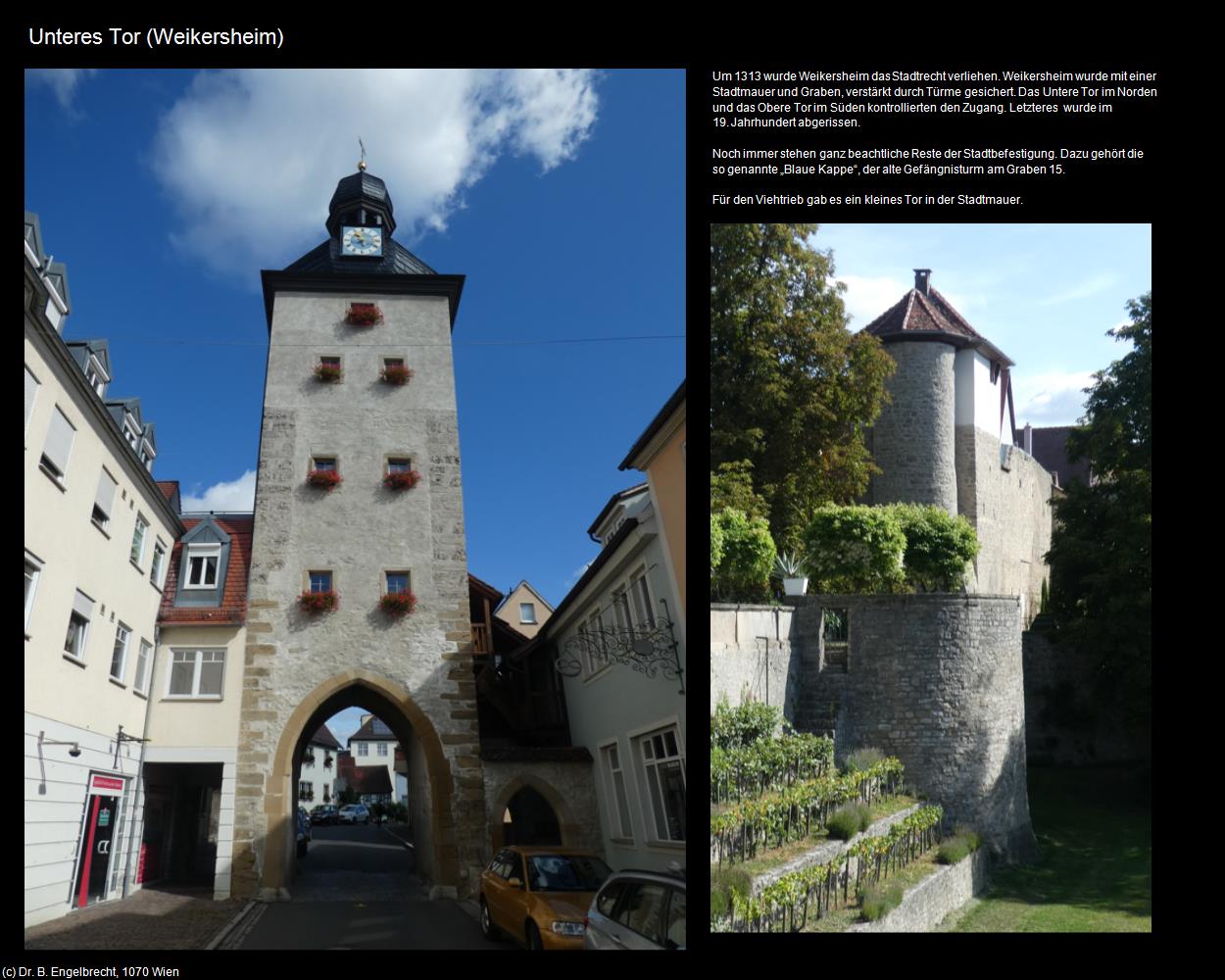 Unteres Tor (Weikersheim) in Kulturatlas-BADEN-WÜRTTEMBERG