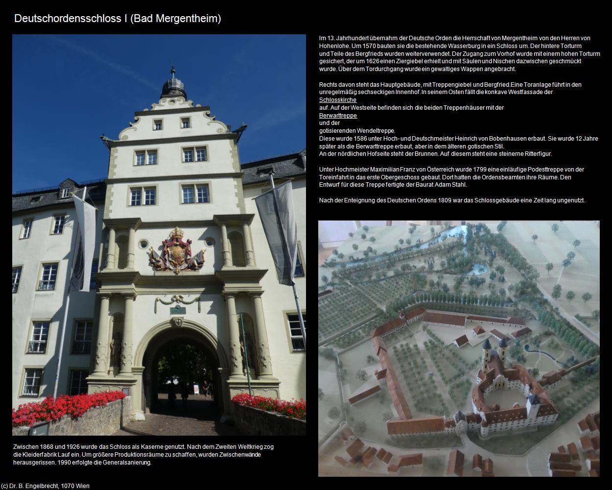 Deutschordensschloss I (Bad Mergentheim) in Kulturatlas-BADEN-WÜRTTEMBERG(c)B.Engelbrecht