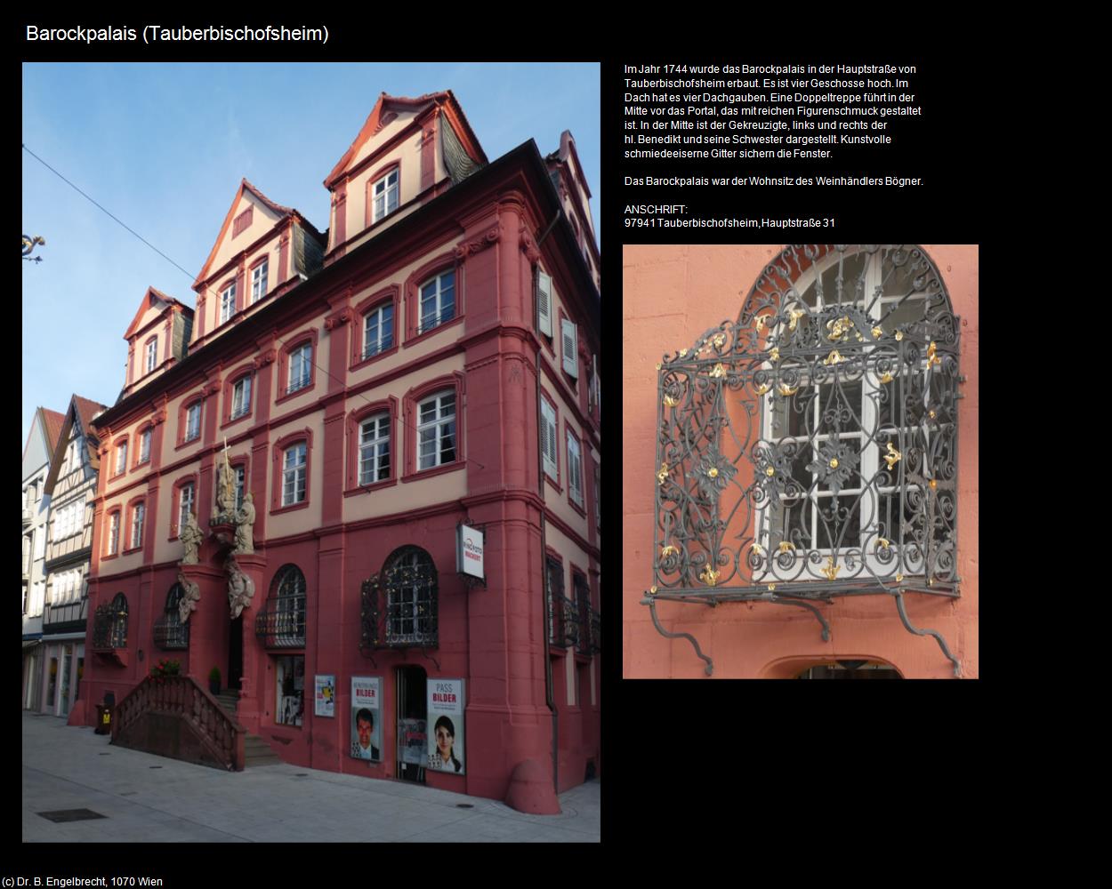 Barockpalais (Tauberbischofsheim) in Kulturatlas-BADEN-WÜRTTEMBERG